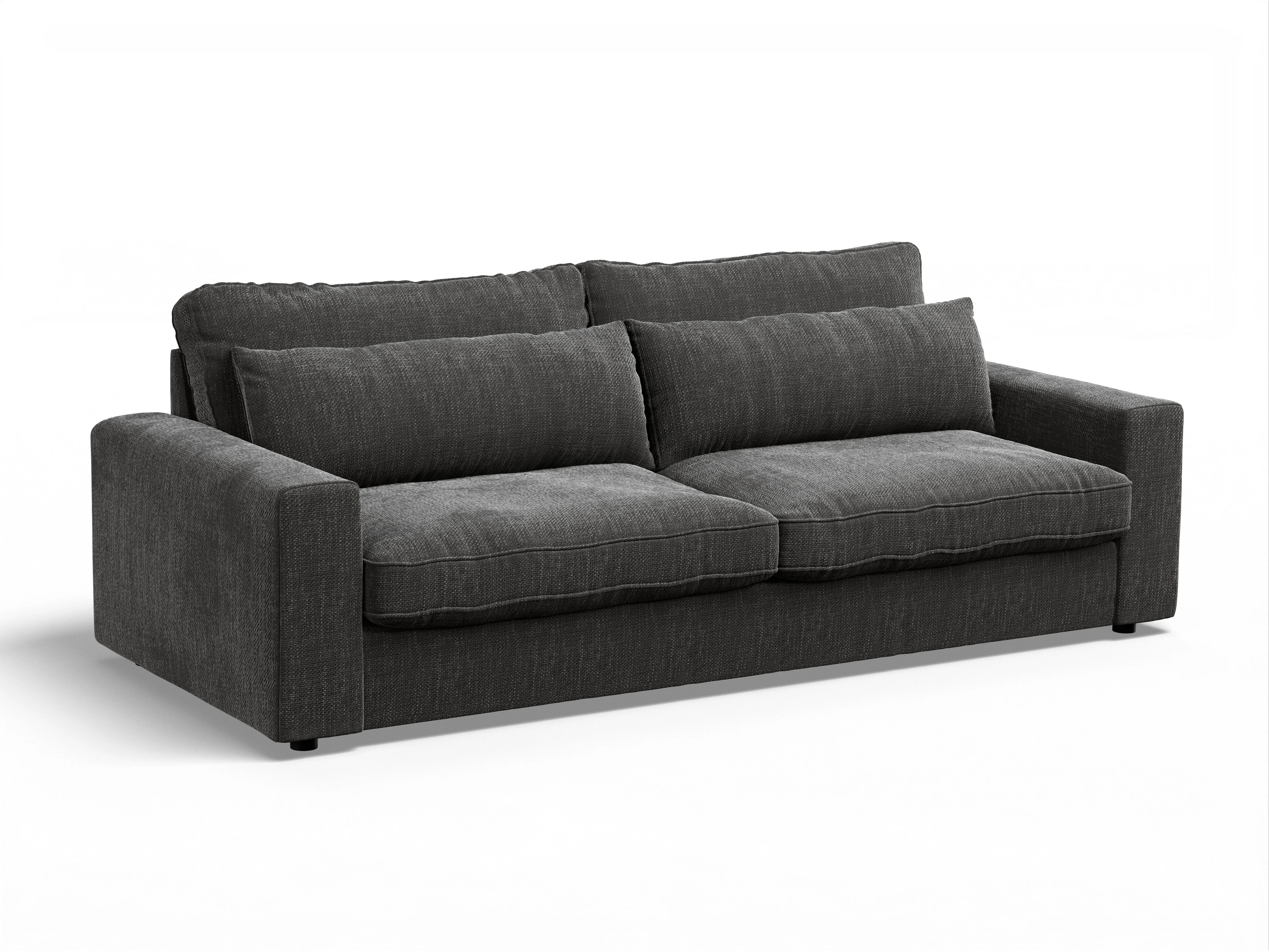 Lexia 3-Sitzer Sofa Ansicht des Produktes Lexia 3-Sitzer Sofa in Stoff Grau