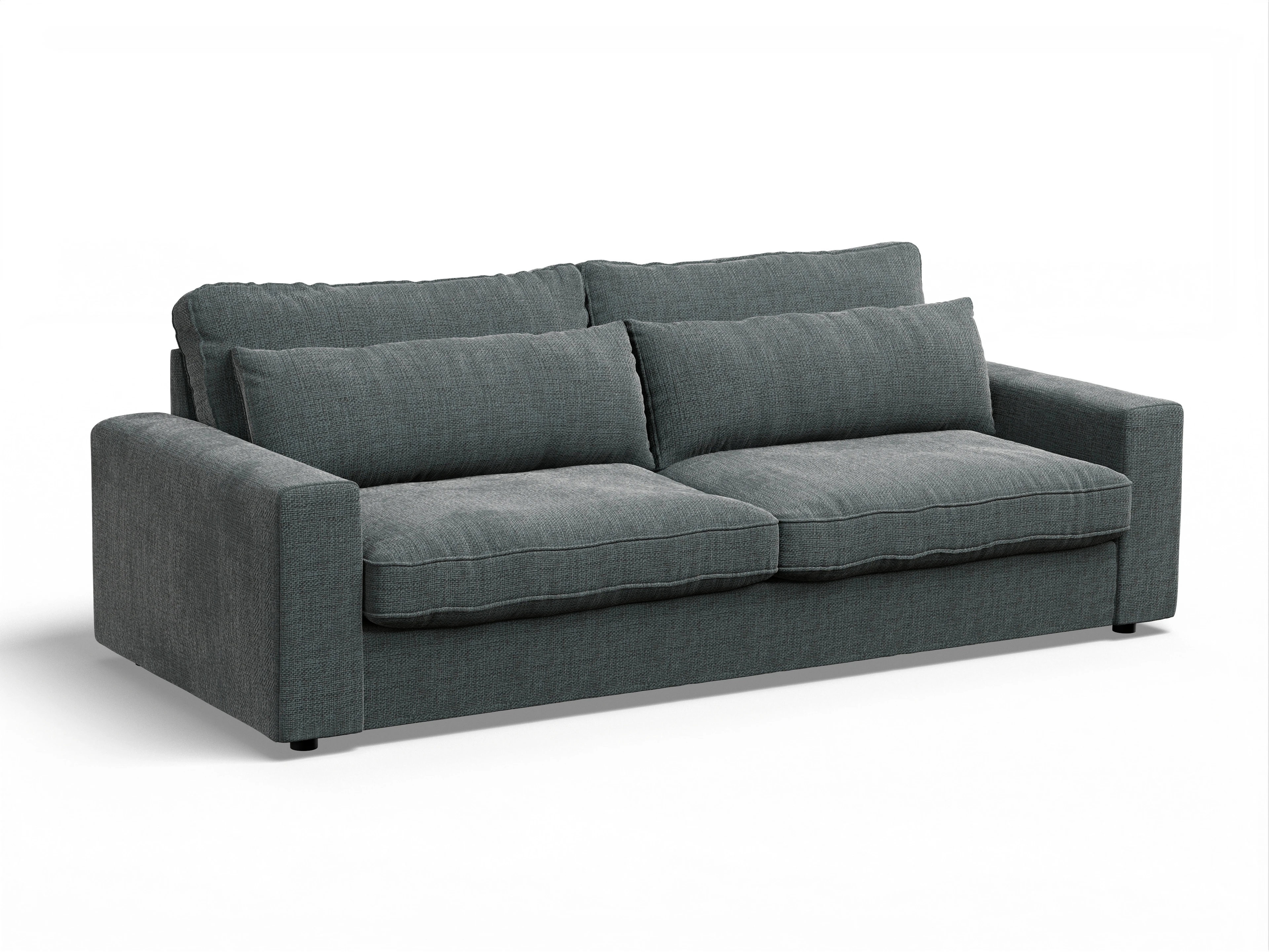 Lexia 3-Sitzer Sofa Ansicht des Produktes Lexia 3-Sitzer Sofa in Stoff Blau