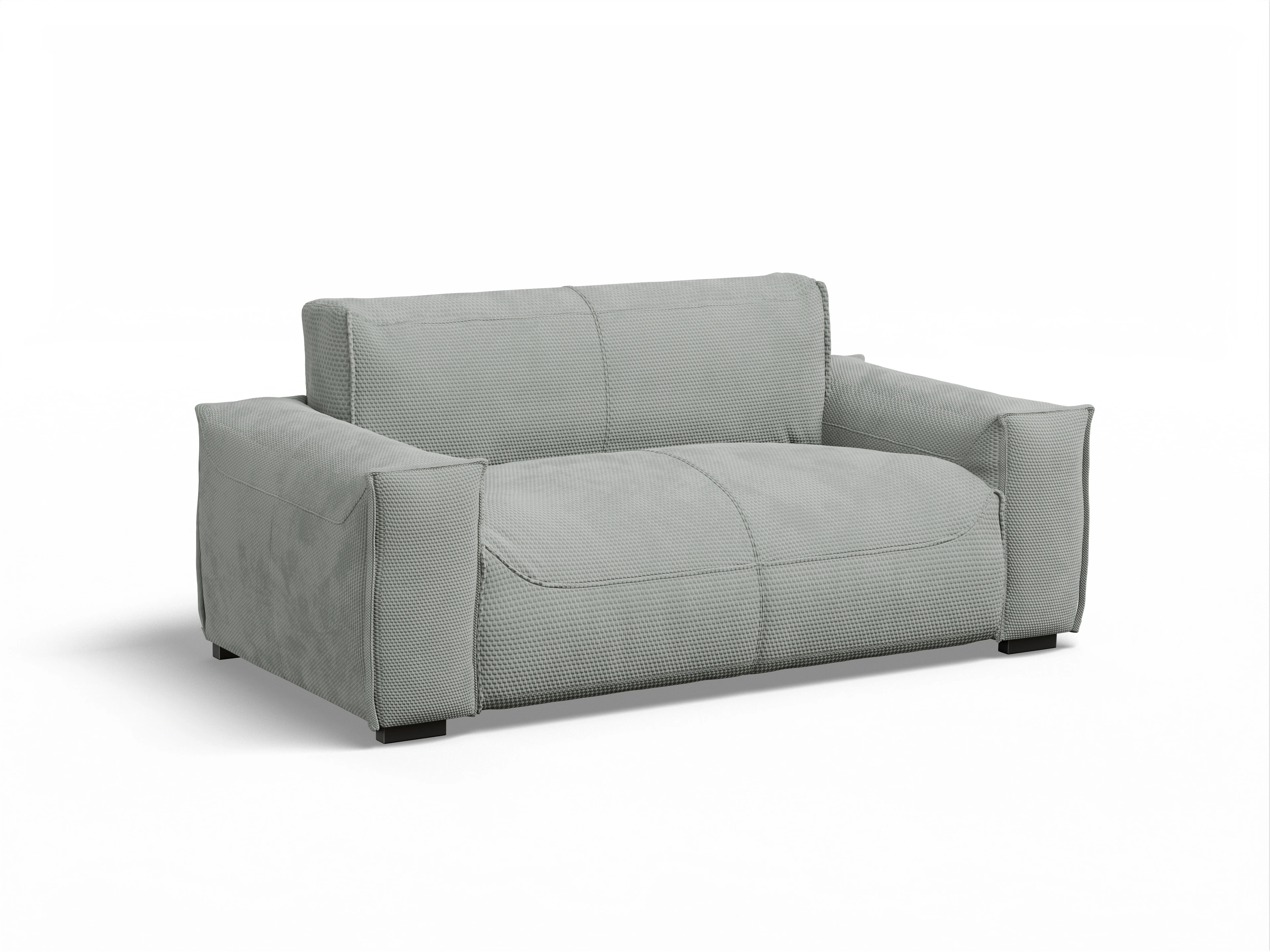 Ansicht des Produktes Zenon 2,5-Sitzer Sofa in Stoff Grau