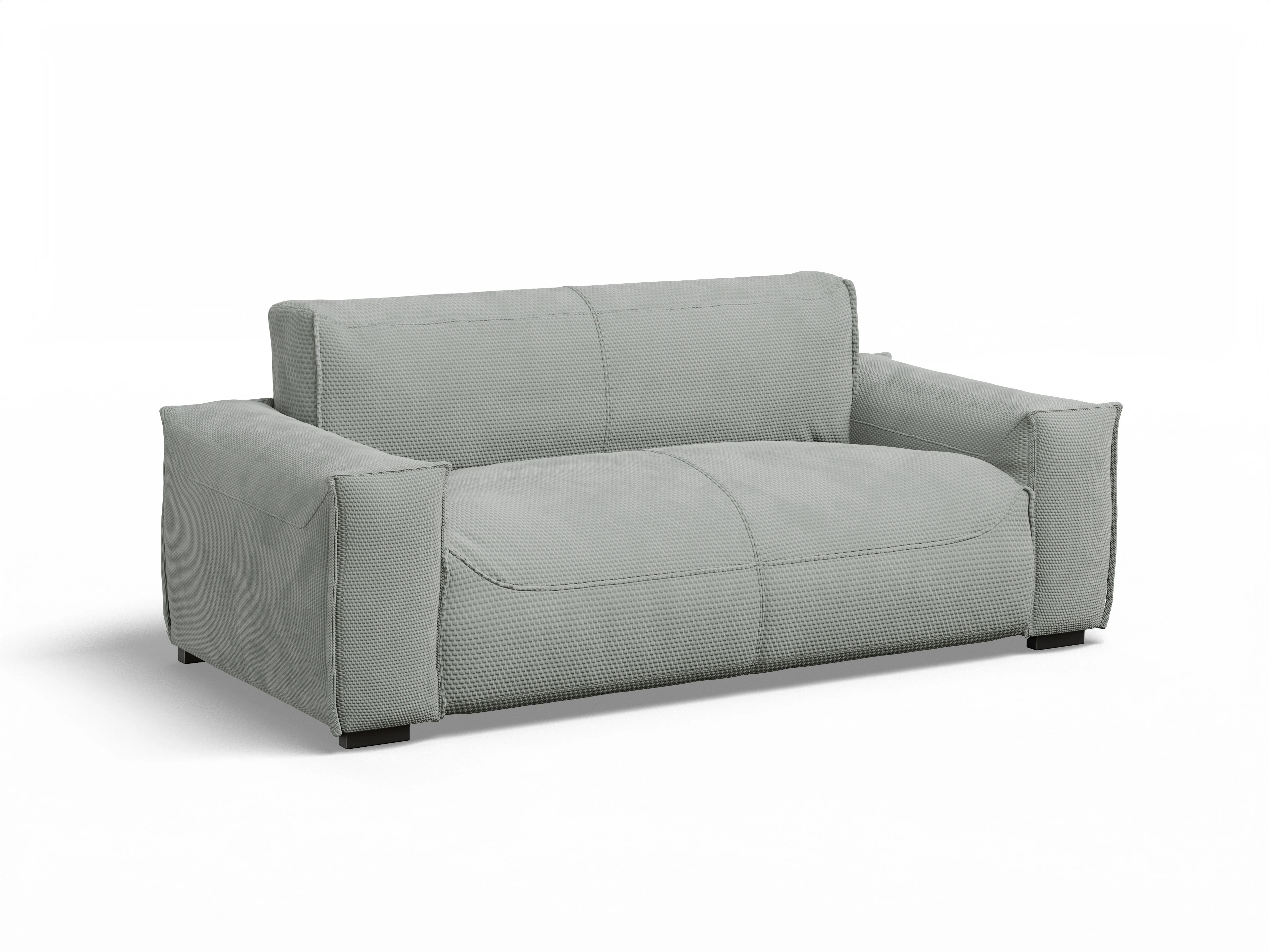 Ansicht des Produktes Zenon 3-Sitzer Sofa in Stoff Grau