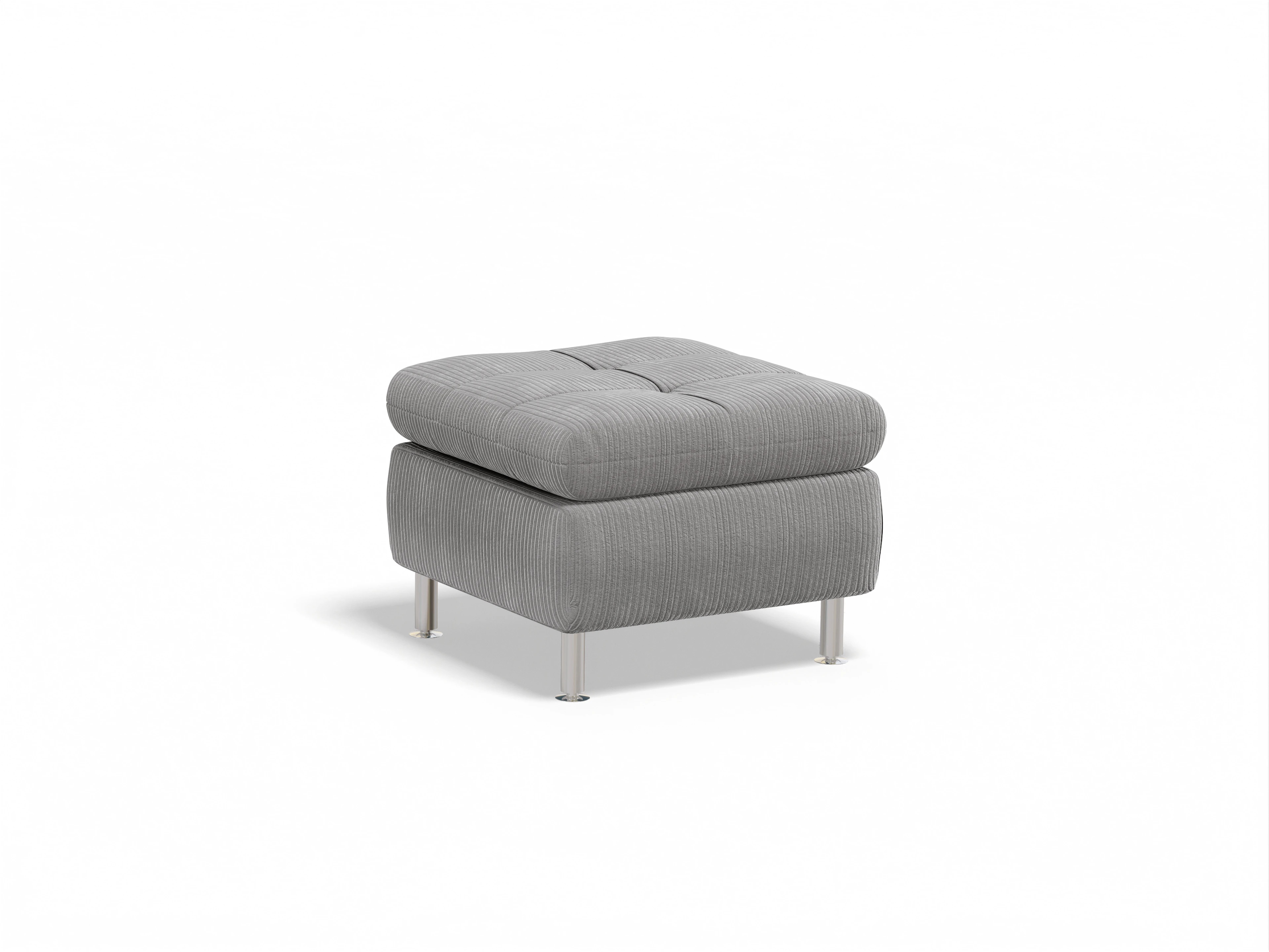 Ansicht des Produktes SC Smart 1064 Hocker in Stoff Grau