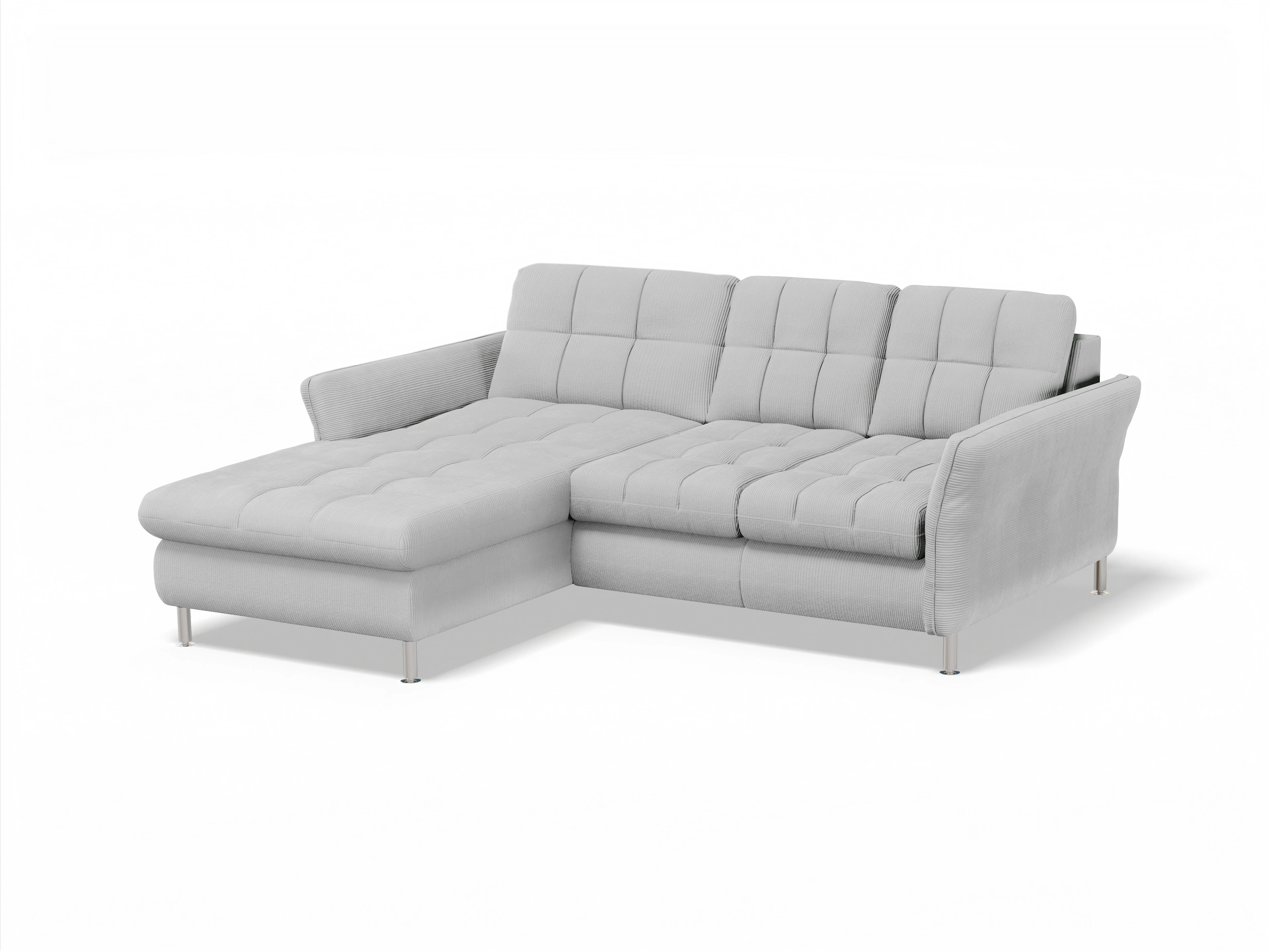 Sitz Concept smart 1064 Canapé Small L Ansicht des Produktes SC Smart 1064 Ecksofa links Abschluss offen in Stoff Beige