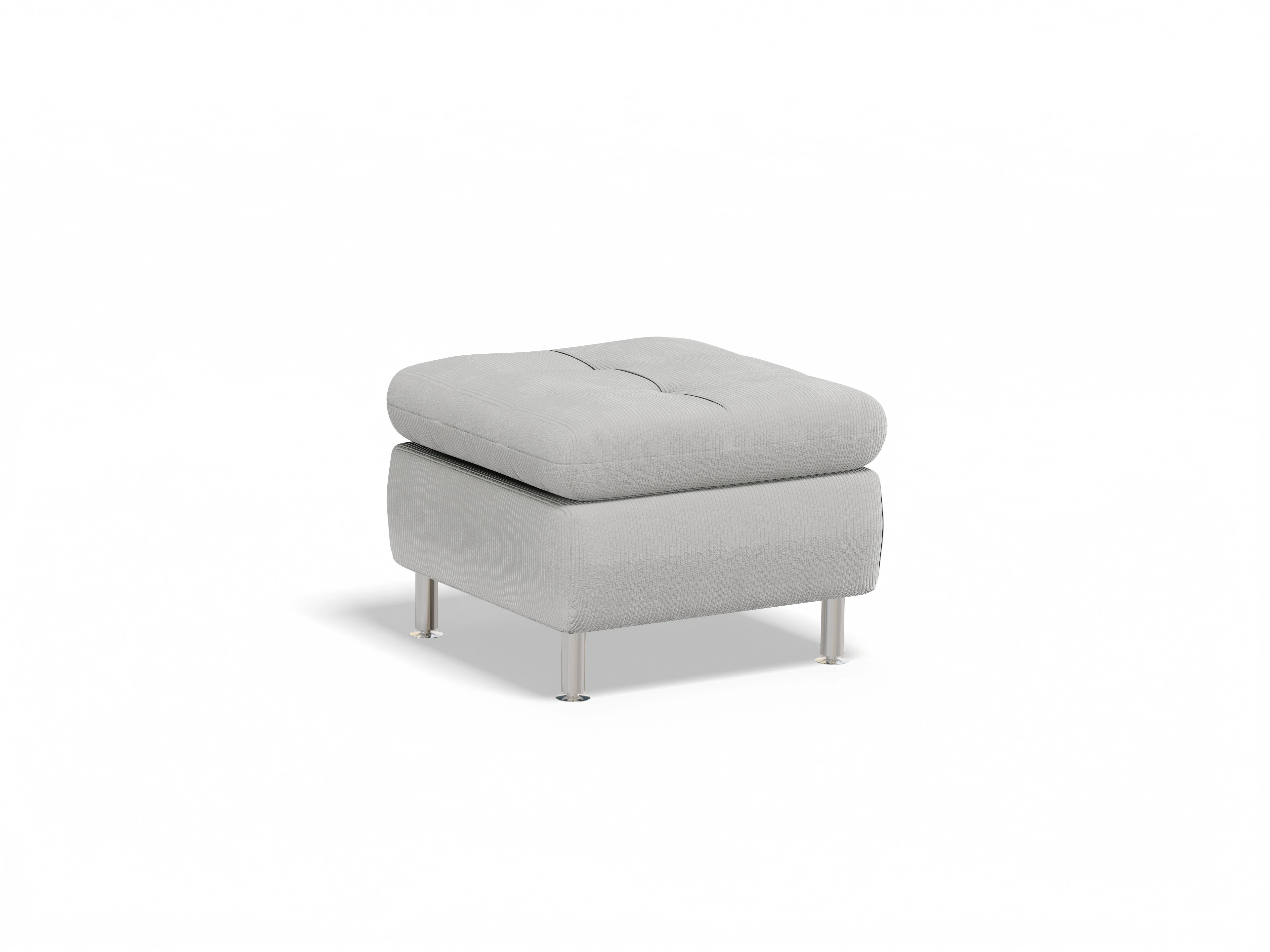 Ansicht des Produktes SC Smart 1064 Hocker in Stoff Grau
