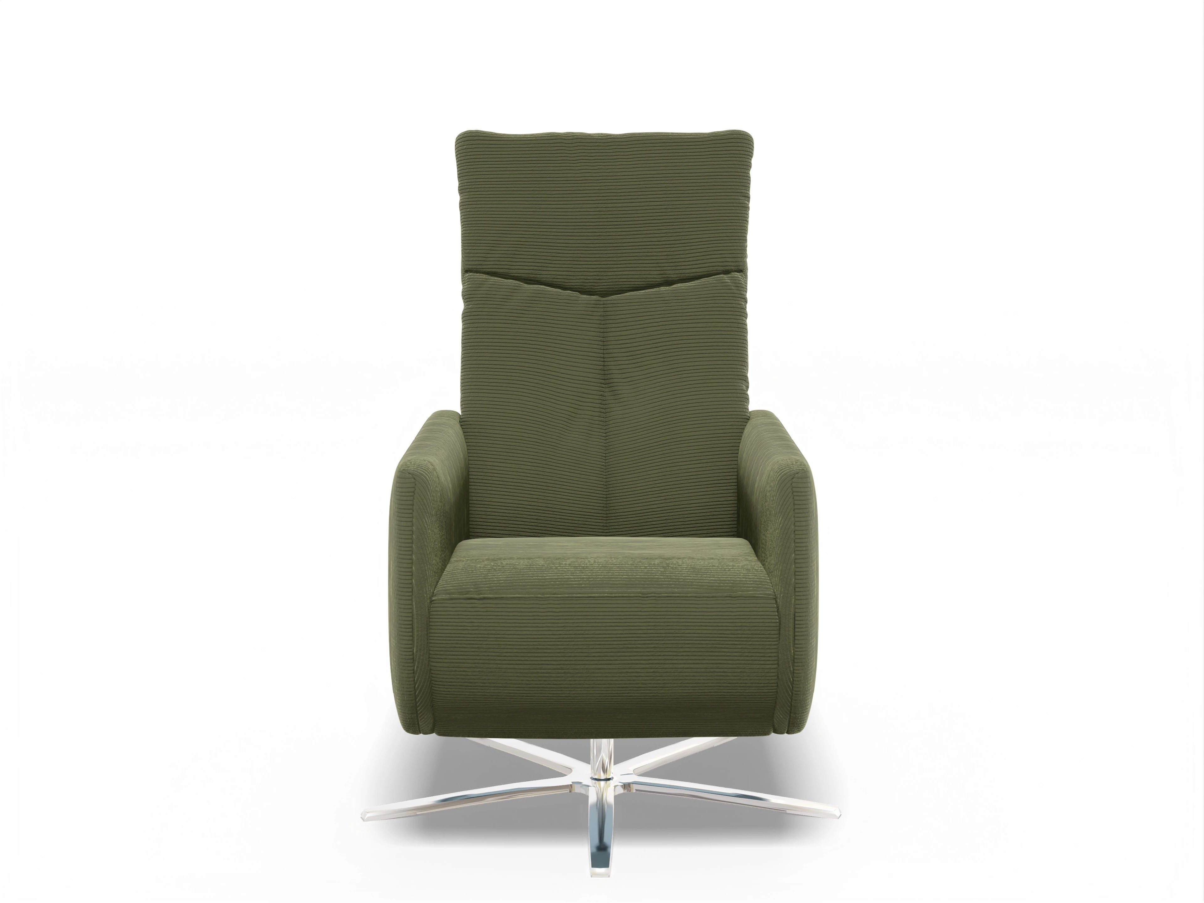 Relaxsessel Movie M Sitzhöhe 48cm Ansicht des Produktes Movie Relaxsessel in Stoff Grün