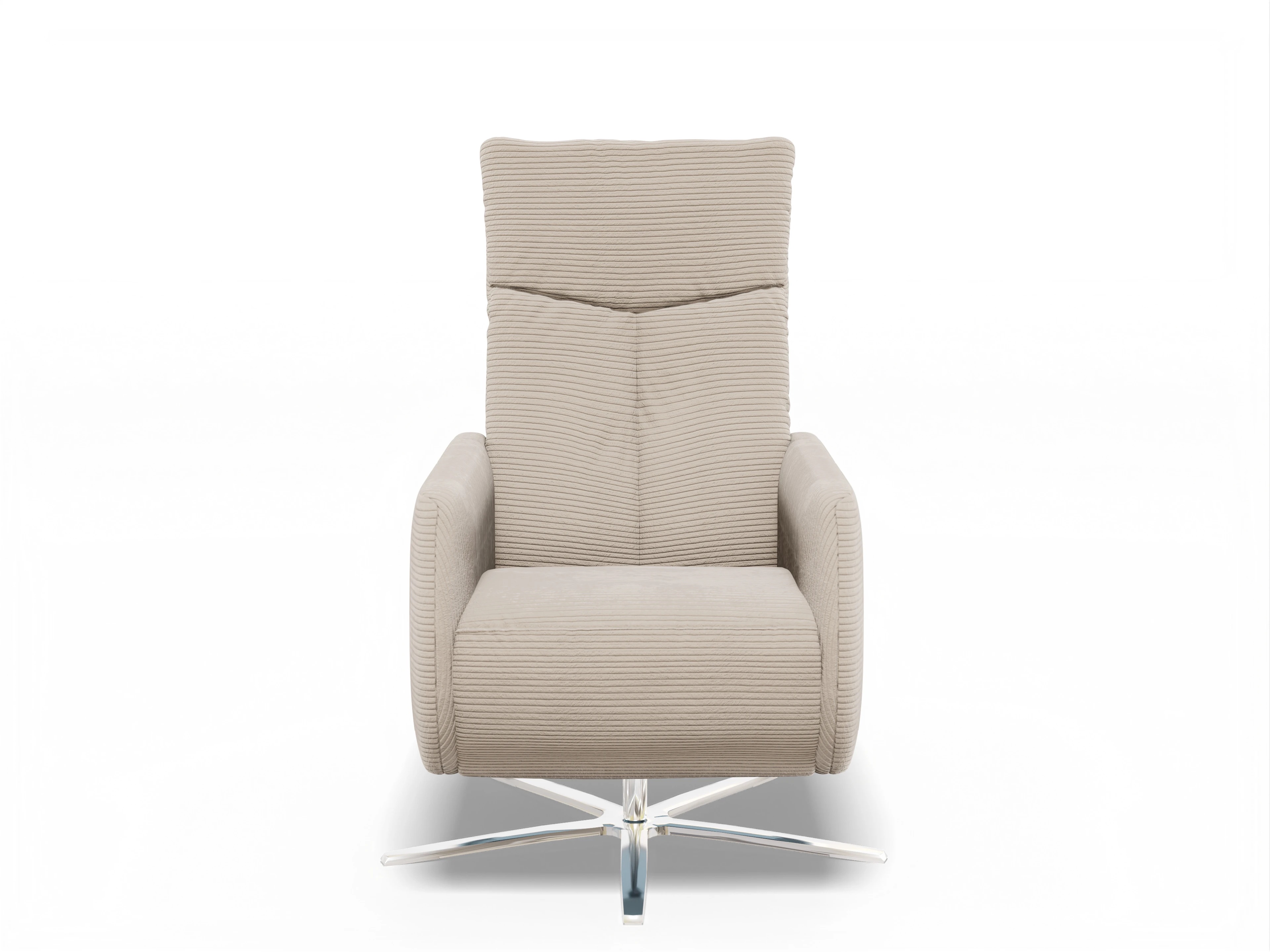 Relaxsessel Movie M Sitzhöhe 48cm Ansicht des Produktes Movie Relaxsessel in Stoff Beige