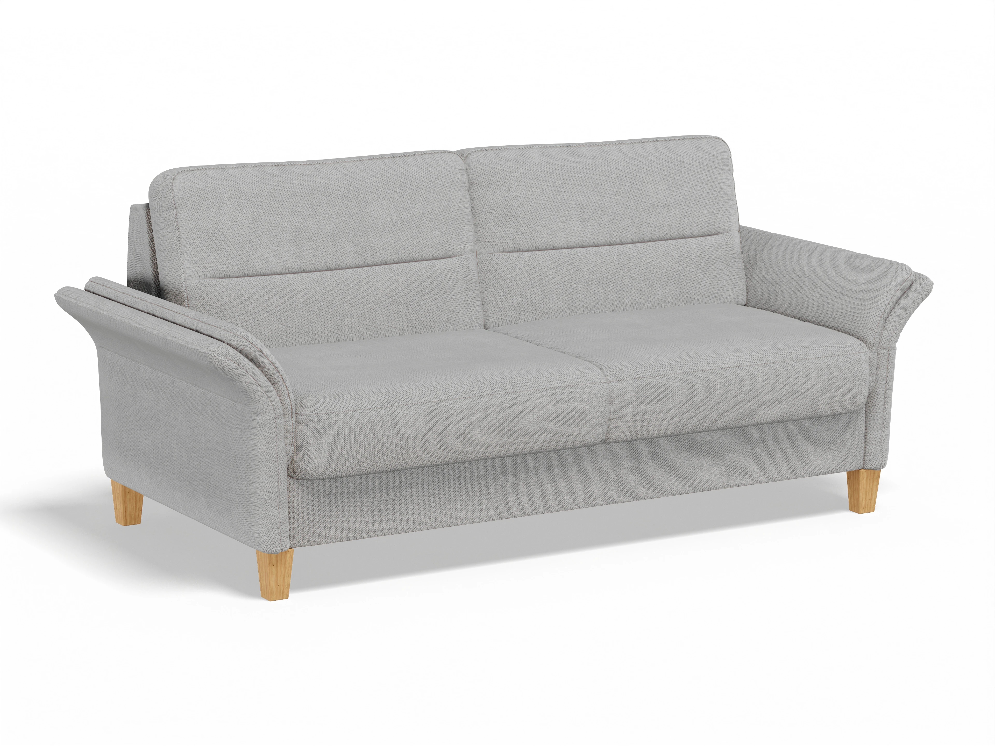 Ansicht des Produktes Warna 3-Sitzer Sofa in Stoff Grau