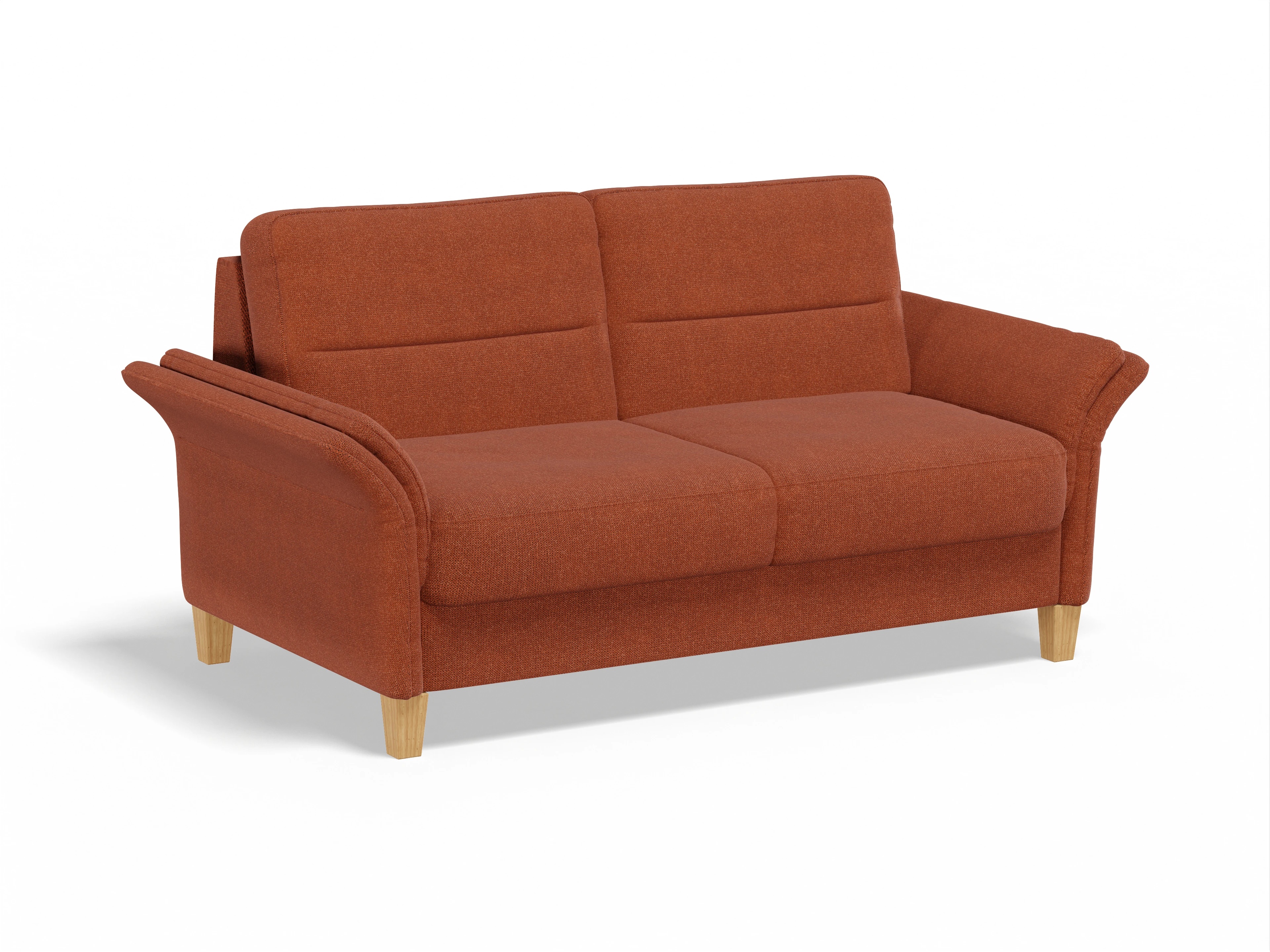 Ansicht des Produktes Warna 2-Sitzer Sofa in Stoff Rot