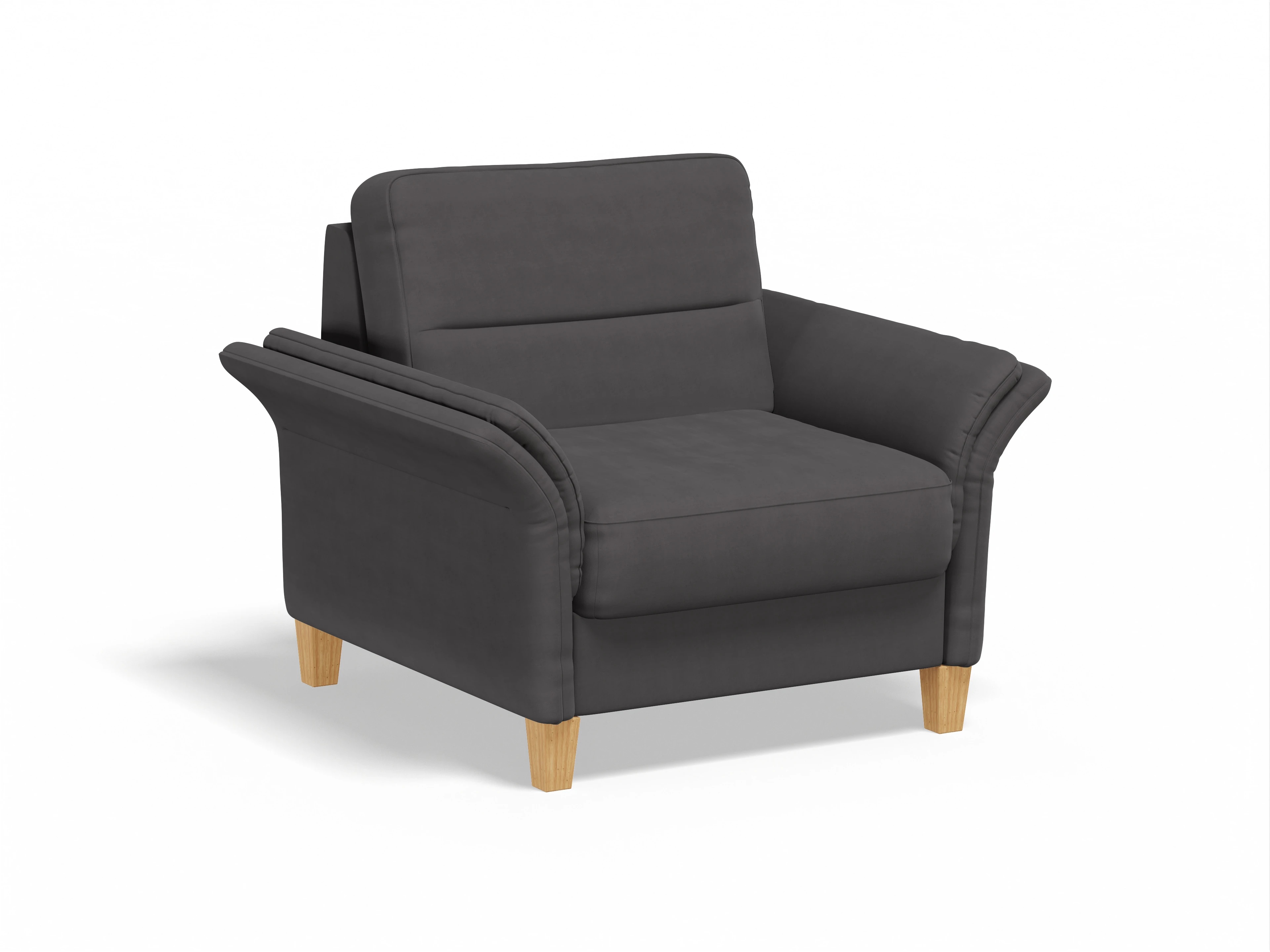 Ansicht des Produktes Warna in Stoff Grau