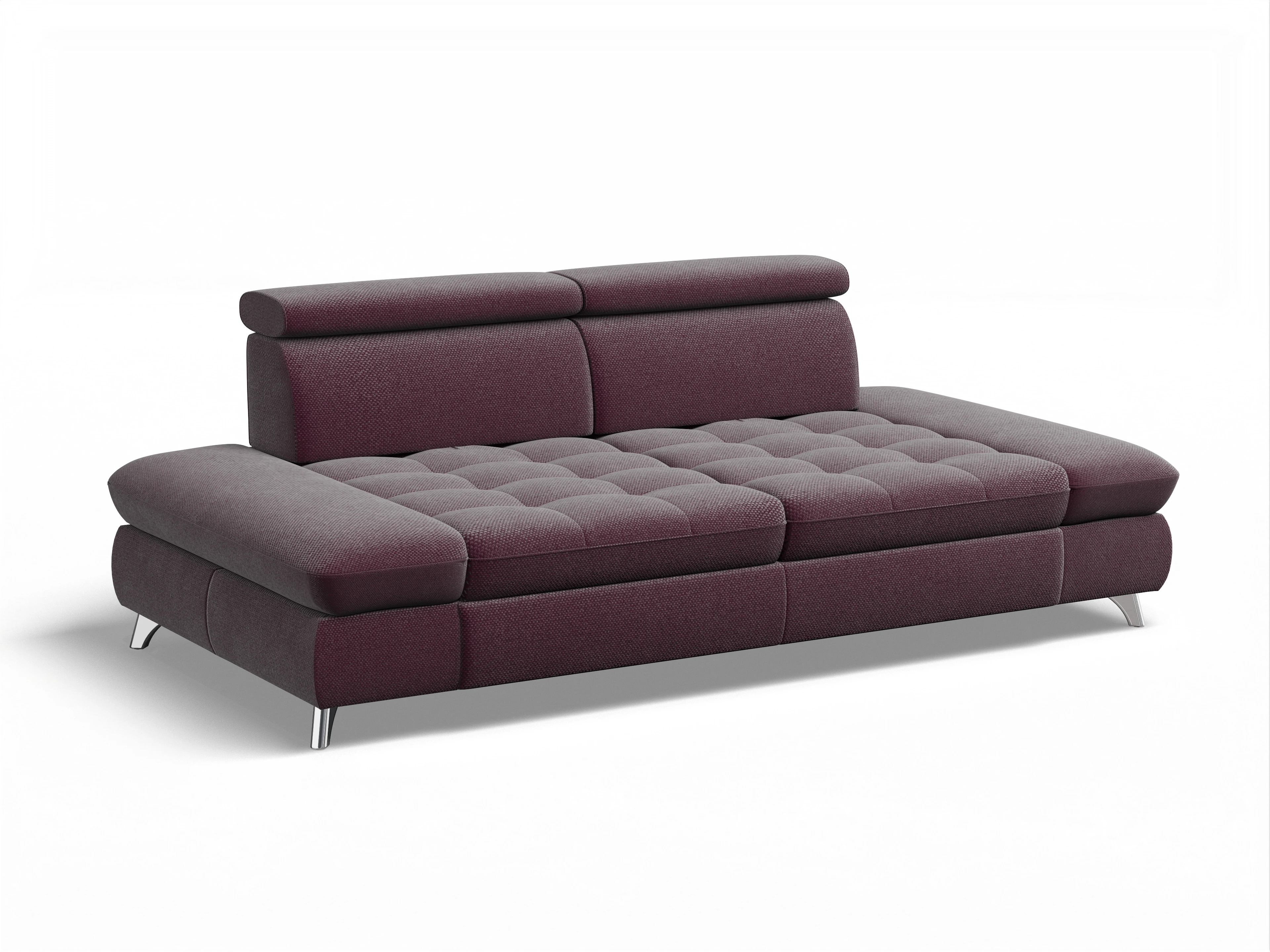 Ansicht des Produktes Memphis Stoff 2-Sitzer Sofa in Stoff Rot