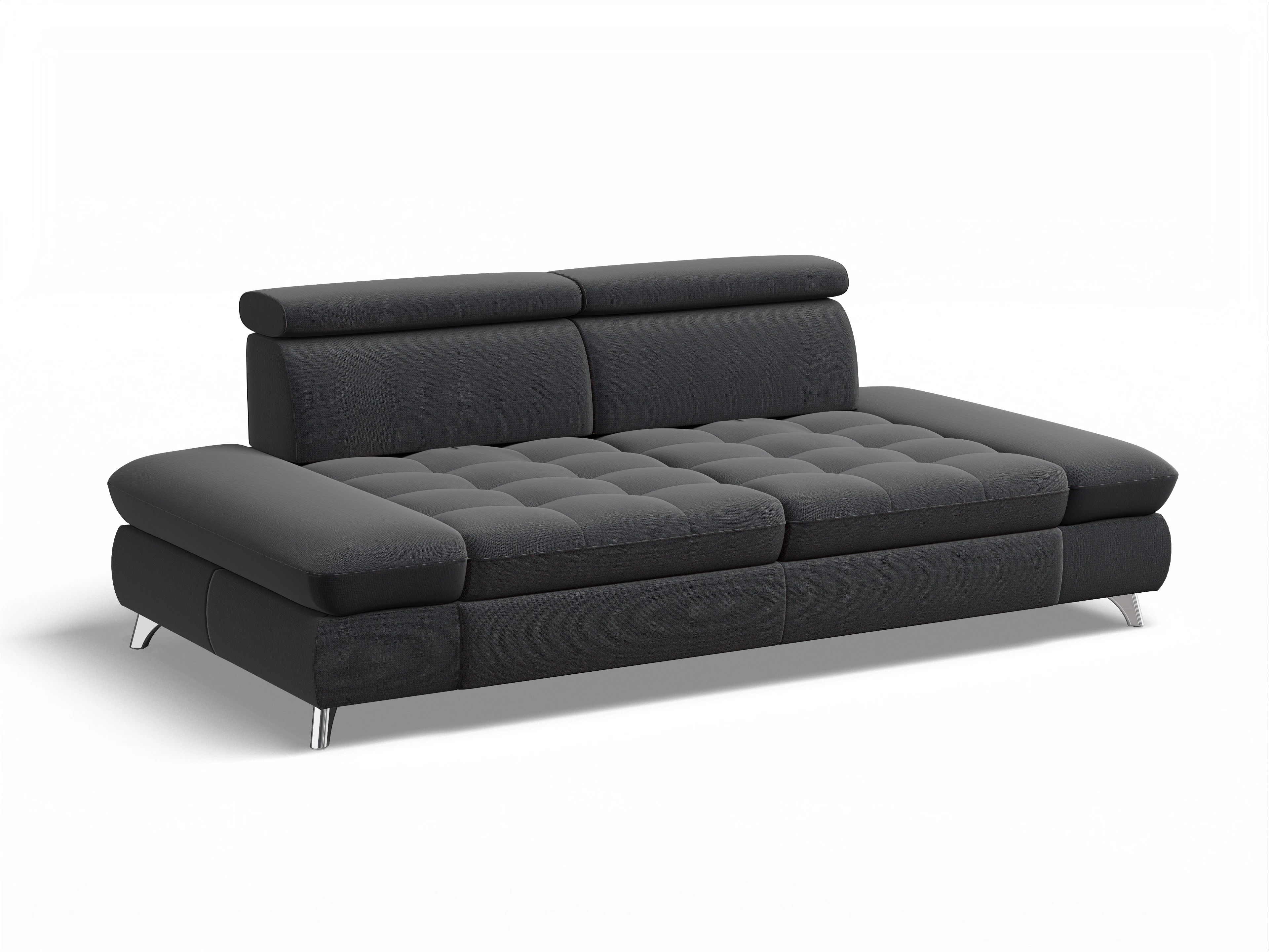 Ansicht des Produktes Memphis Stoff 2-Sitzer Sofa in Stoff Blau