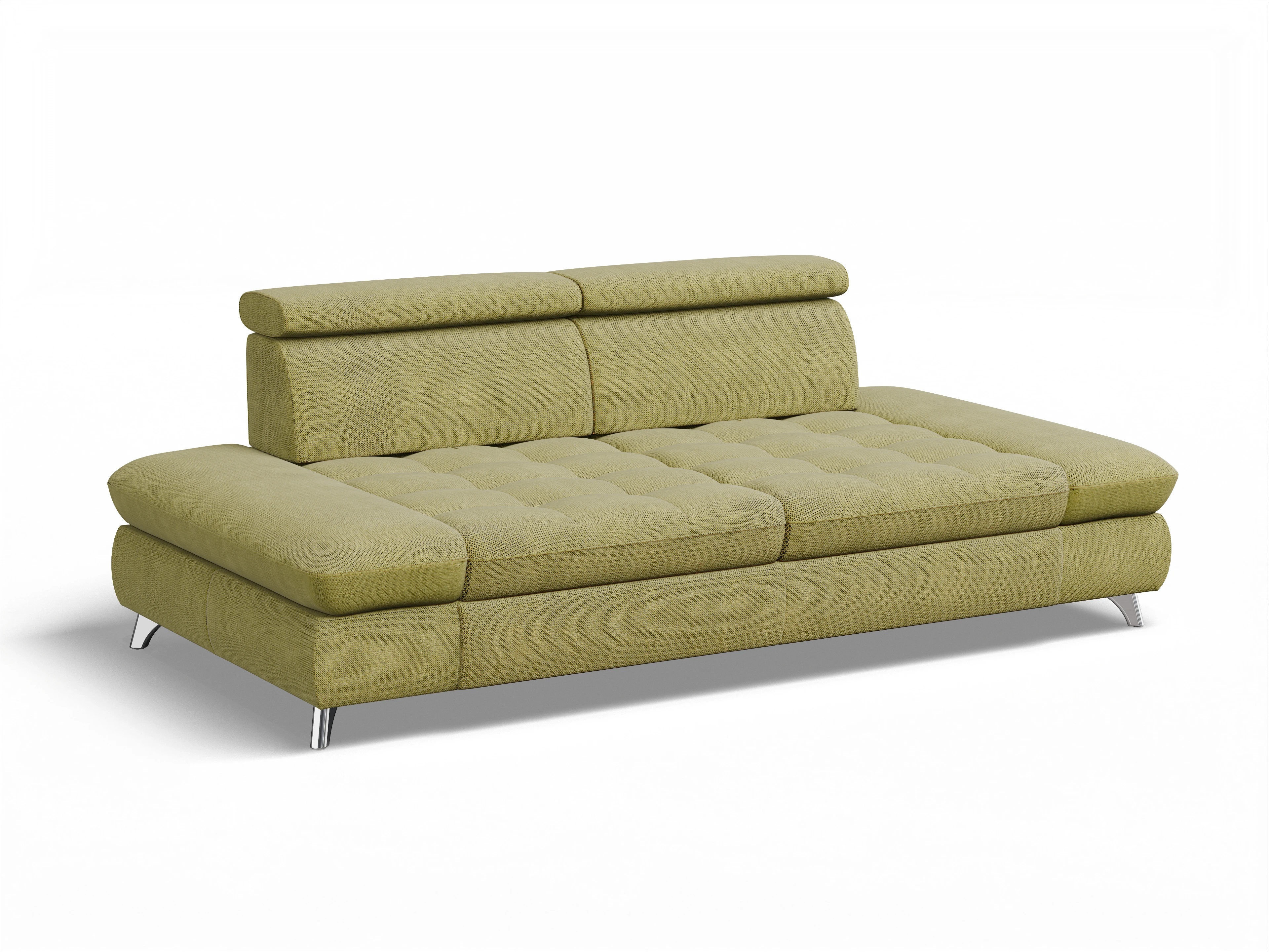 Ansicht des Produktes Memphis Stoff 2-Sitzer Sofa in Stoff Grün
