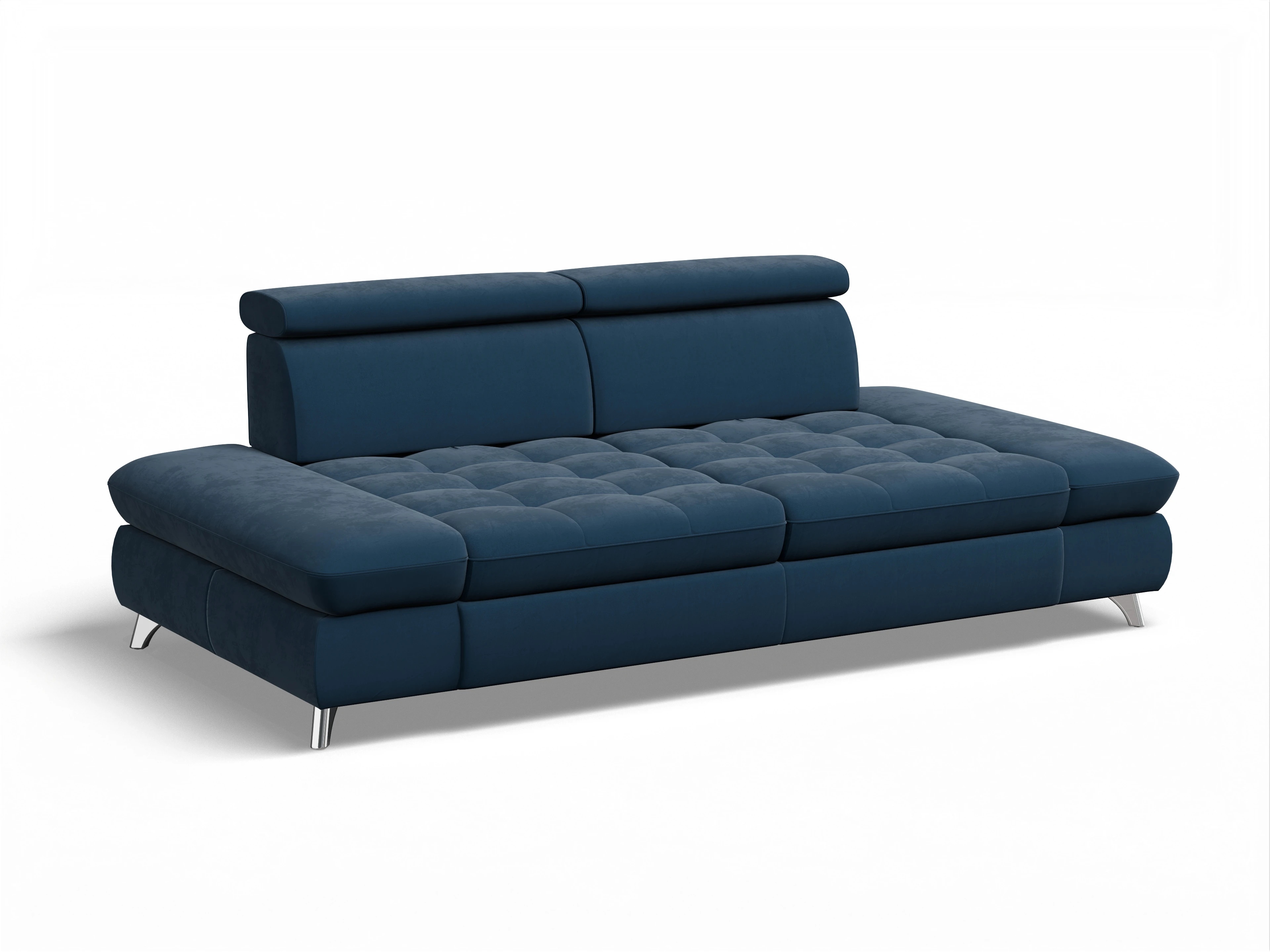 Ansicht des Produktes Memphis Stoff 2-Sitzer Sofa in Stoff Blau