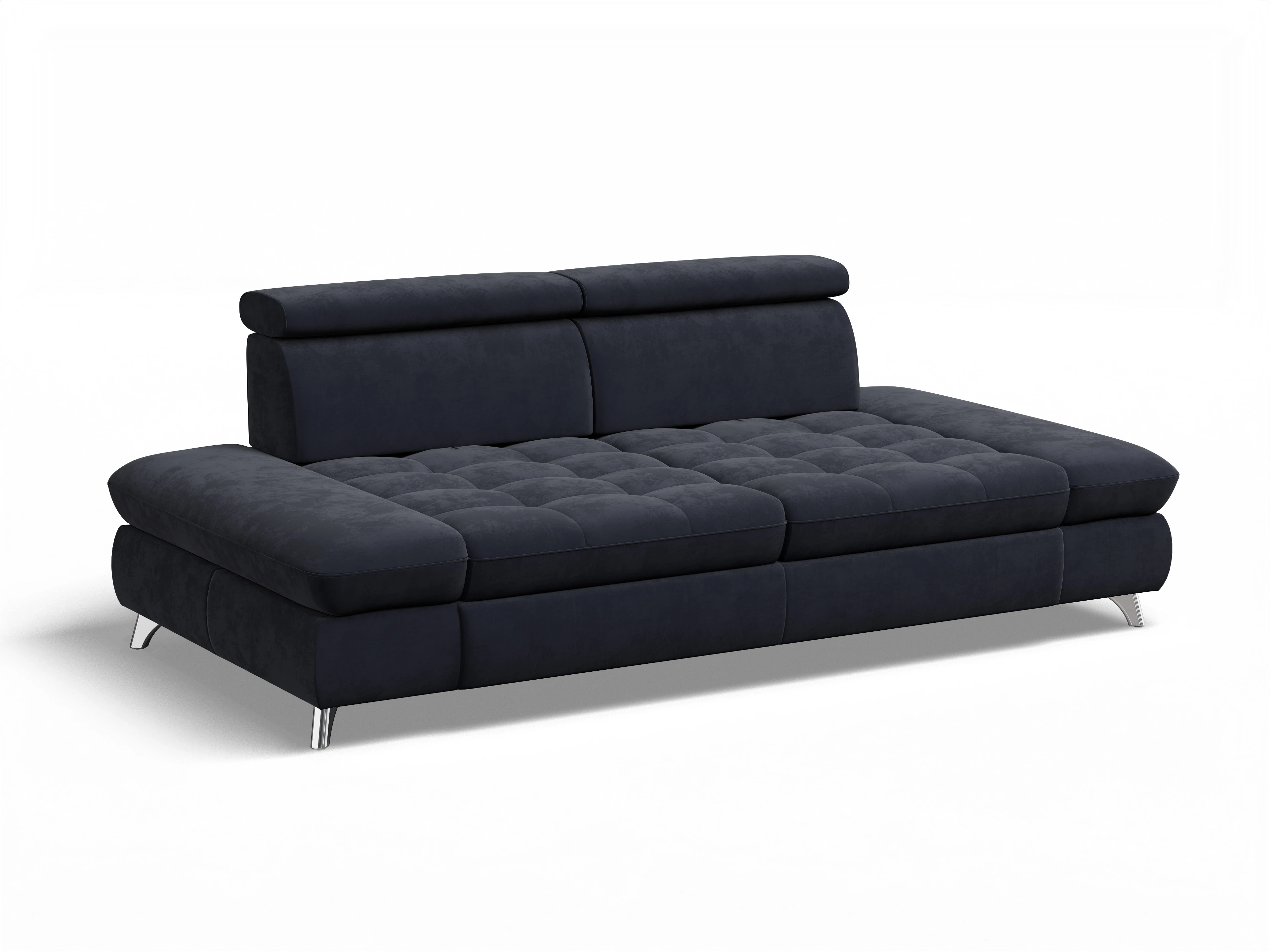 Ansicht des Produktes Memphis Stoff 2-Sitzer Sofa in Stoff Blau