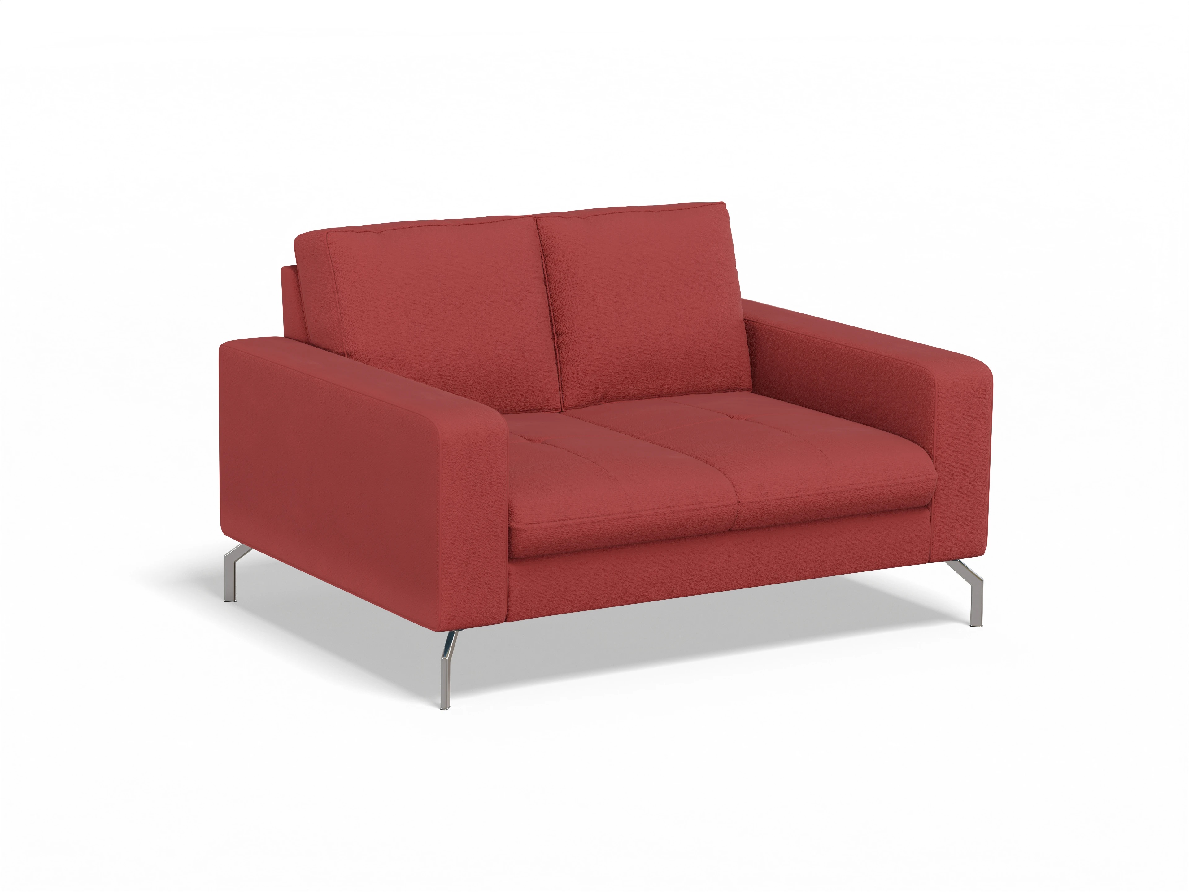 Ansicht des Produktes SC Smart 1075 2-Sitzer Sofa in Stoff Rot