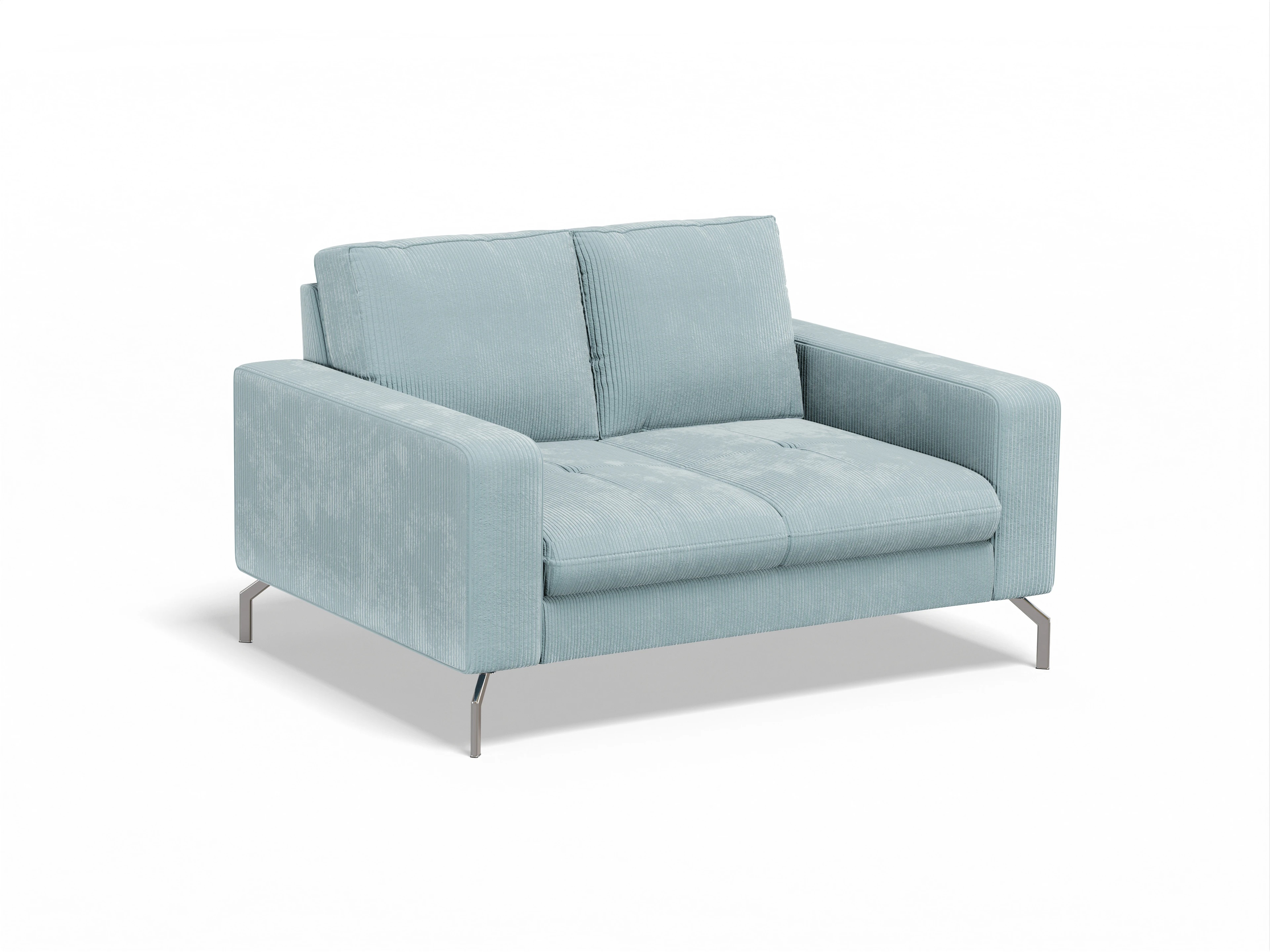 Ansicht des Produktes SC Smart 1075 2-Sitzer Sofa in Stoff Blau
