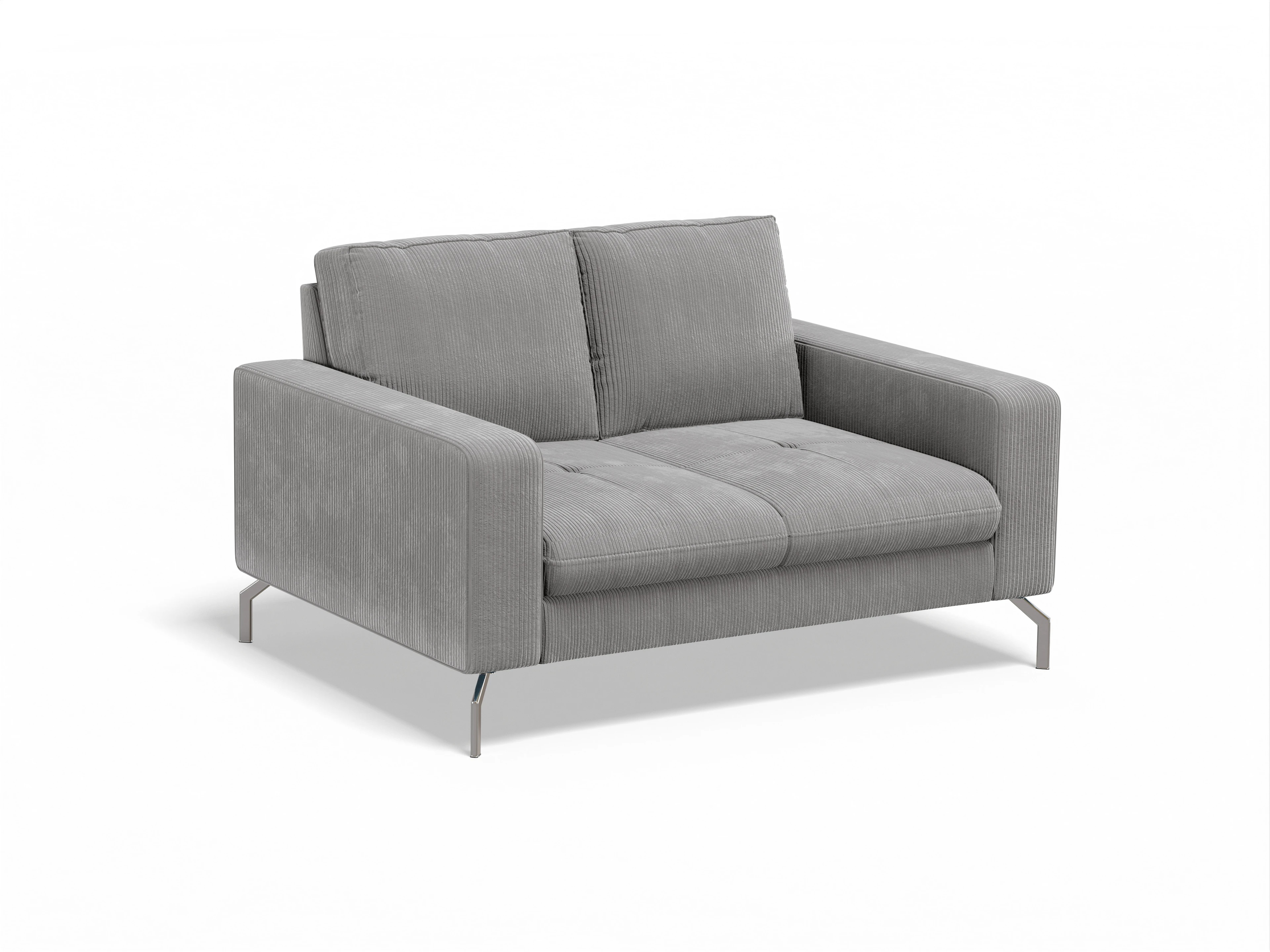 Ansicht des Produktes SC Smart 1075 2-Sitzer Sofa in Stoff Grau