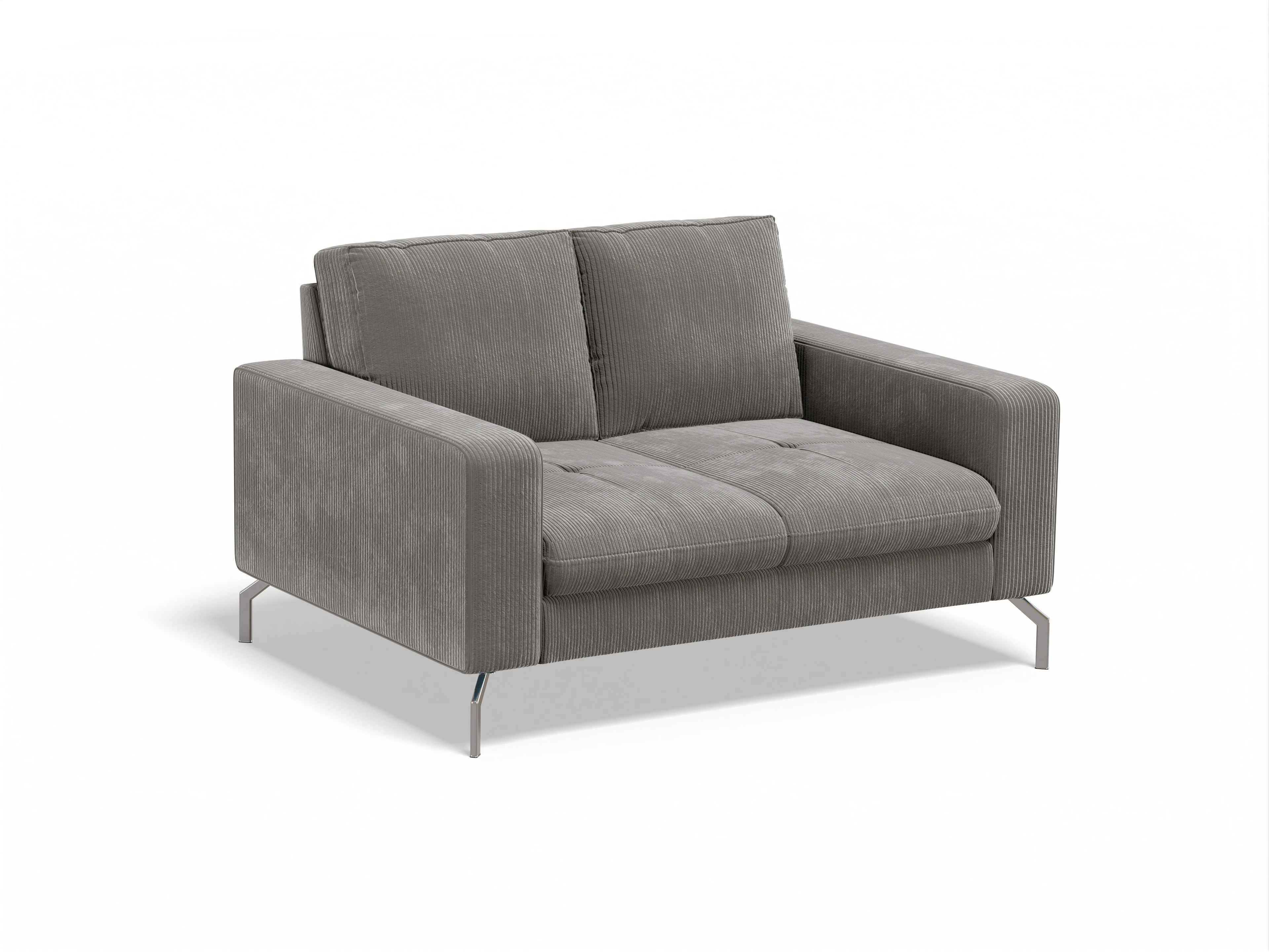 Ansicht des Produktes SC Smart 1075 2-Sitzer Sofa in Stoff Braun