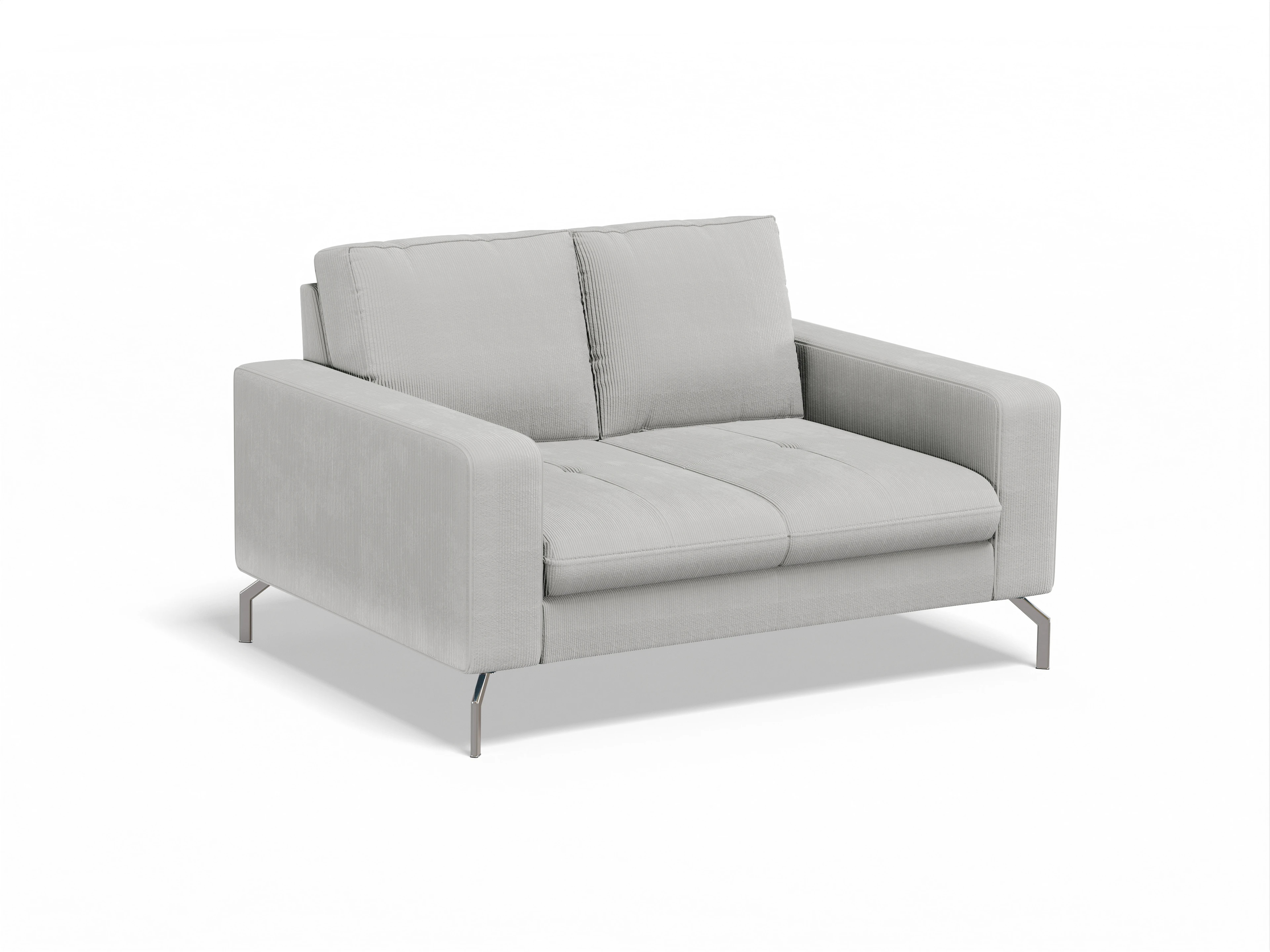 Ansicht des Produktes SC Smart 1075 2-Sitzer Sofa in Stoff Grau