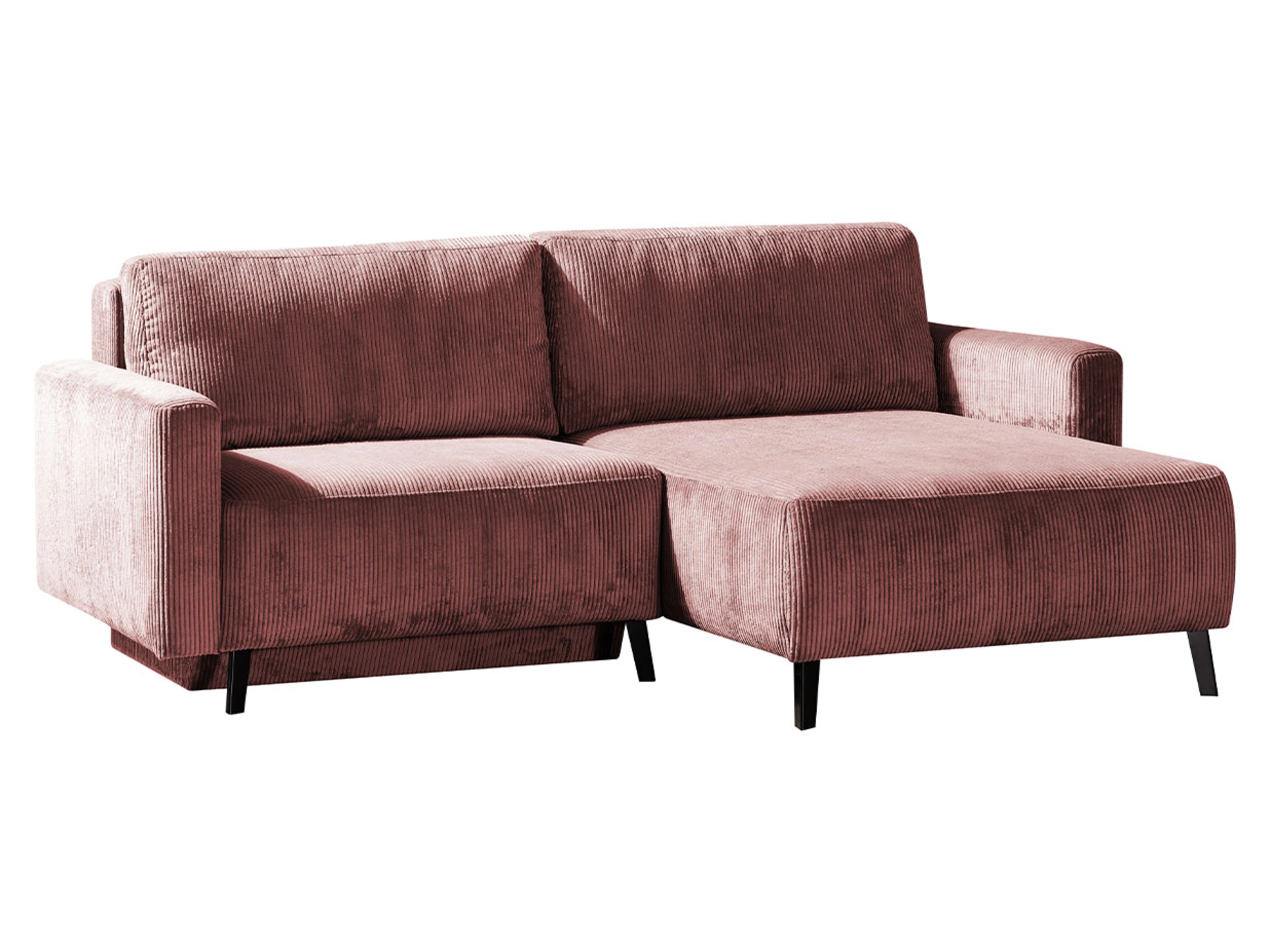 Ansicht des Produktes Hagen Schlafsofa Querschläfer in Stoff Rosa