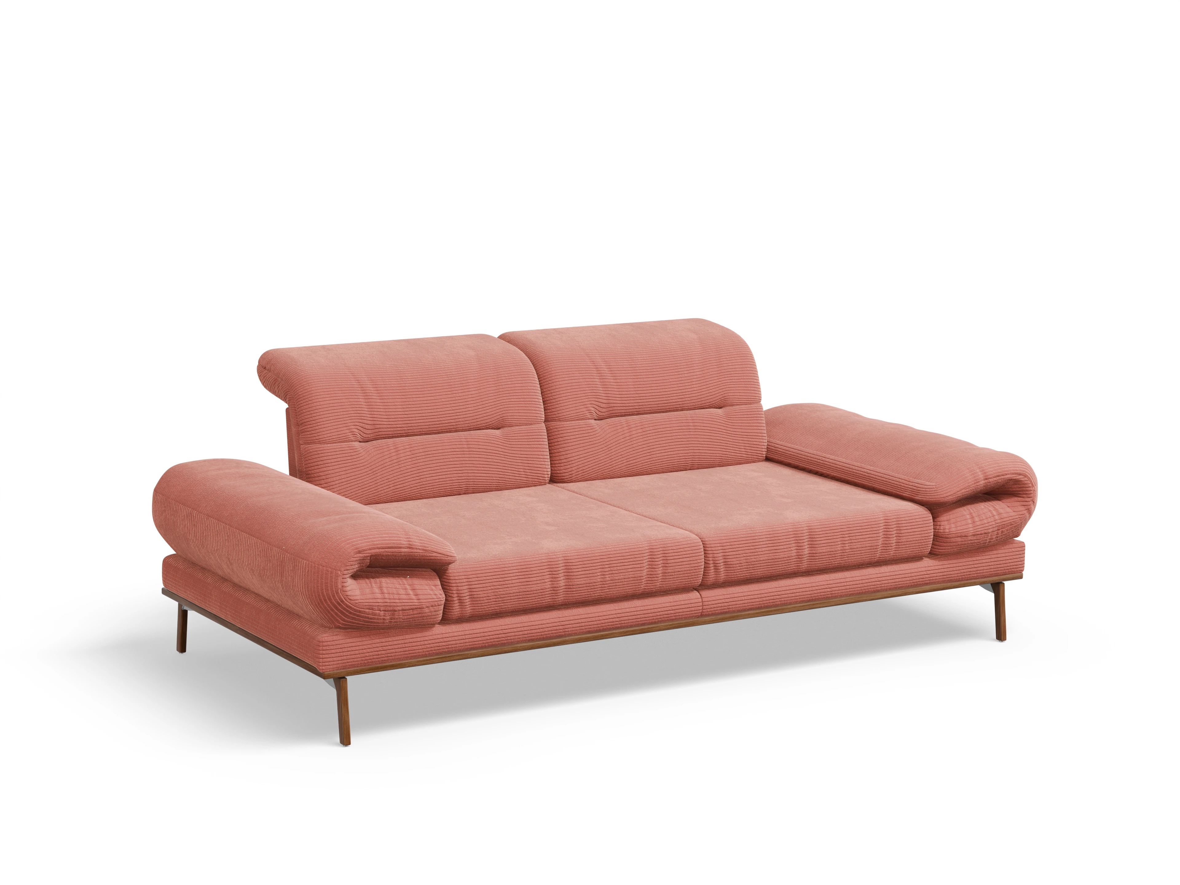 San Marino 2-Sitzer Sofa Ansicht des Produktes San Marino 2-Sitzer Sofa in Stoff Orange