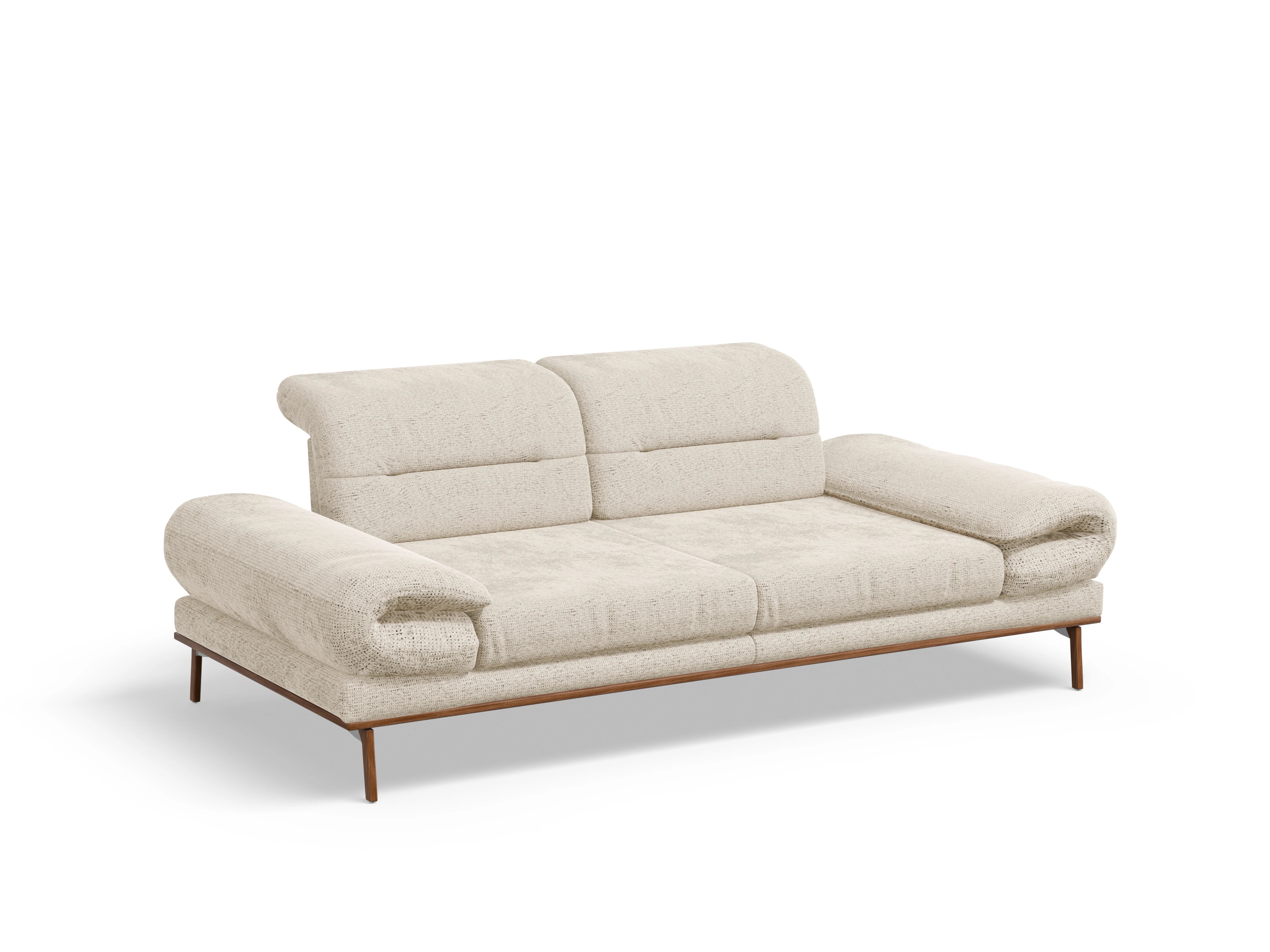 Ansicht des Produktes San Marino 2-Sitzer Sofa in Stoff Beige
