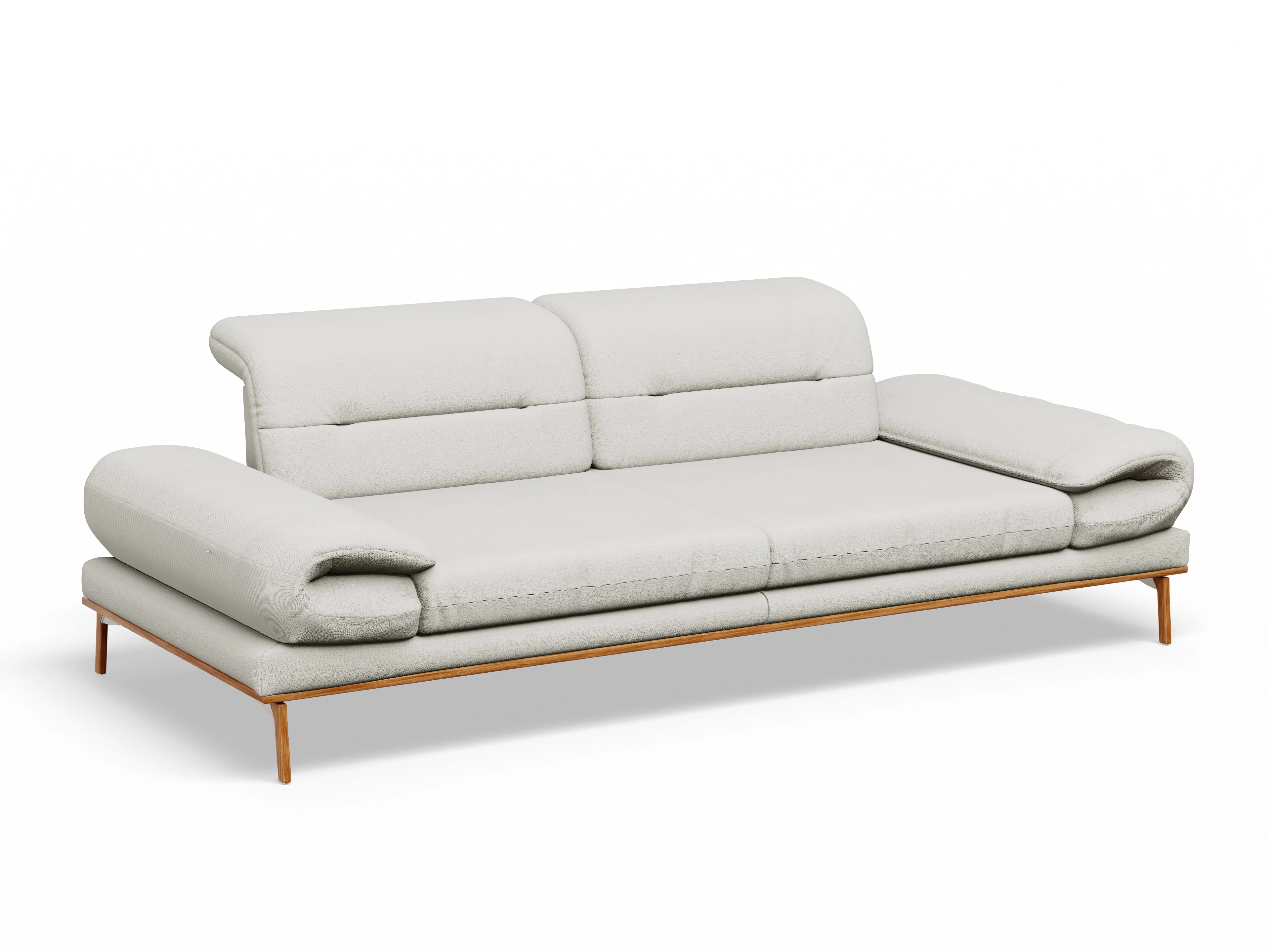 Ansicht des Produktes San Marino 3-Sitzer Sofa in Stoff Beige