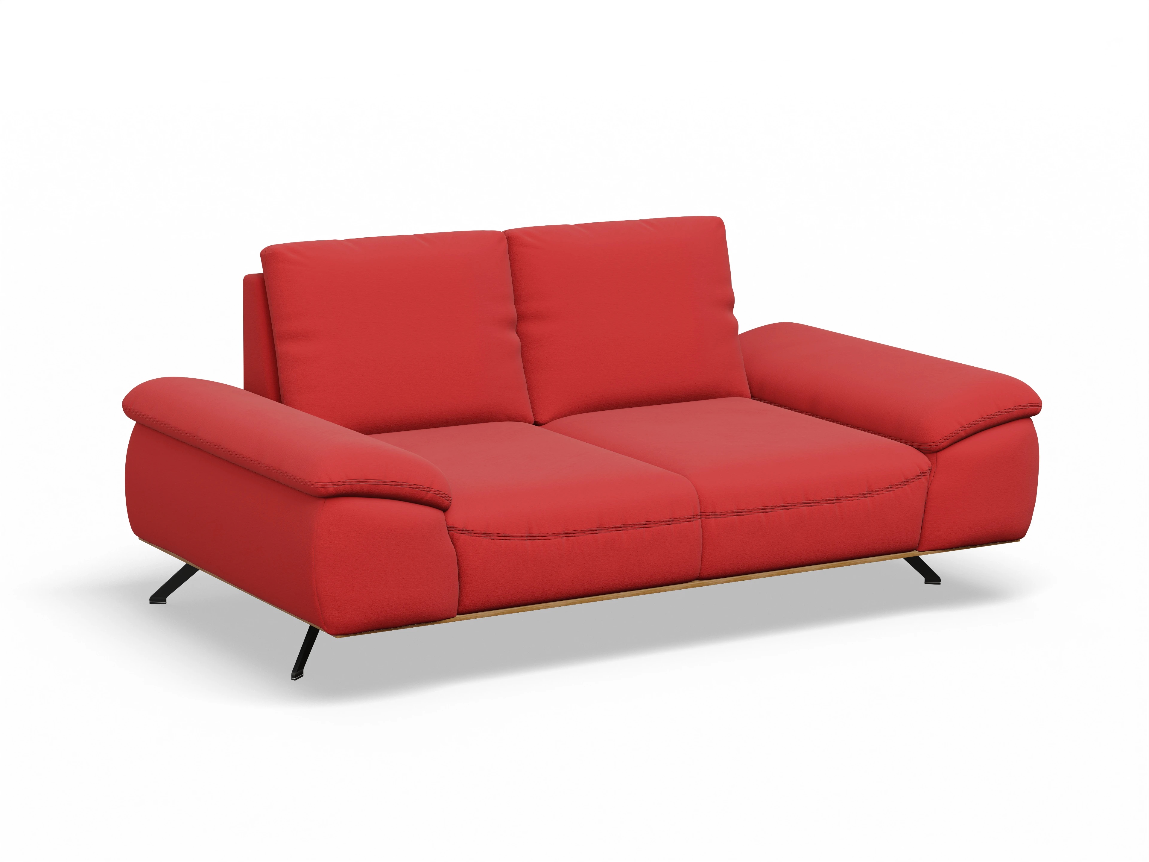 Ansicht des Produktes SC Family 1029 2,5-Sitzer Sofa in Stoff Rot