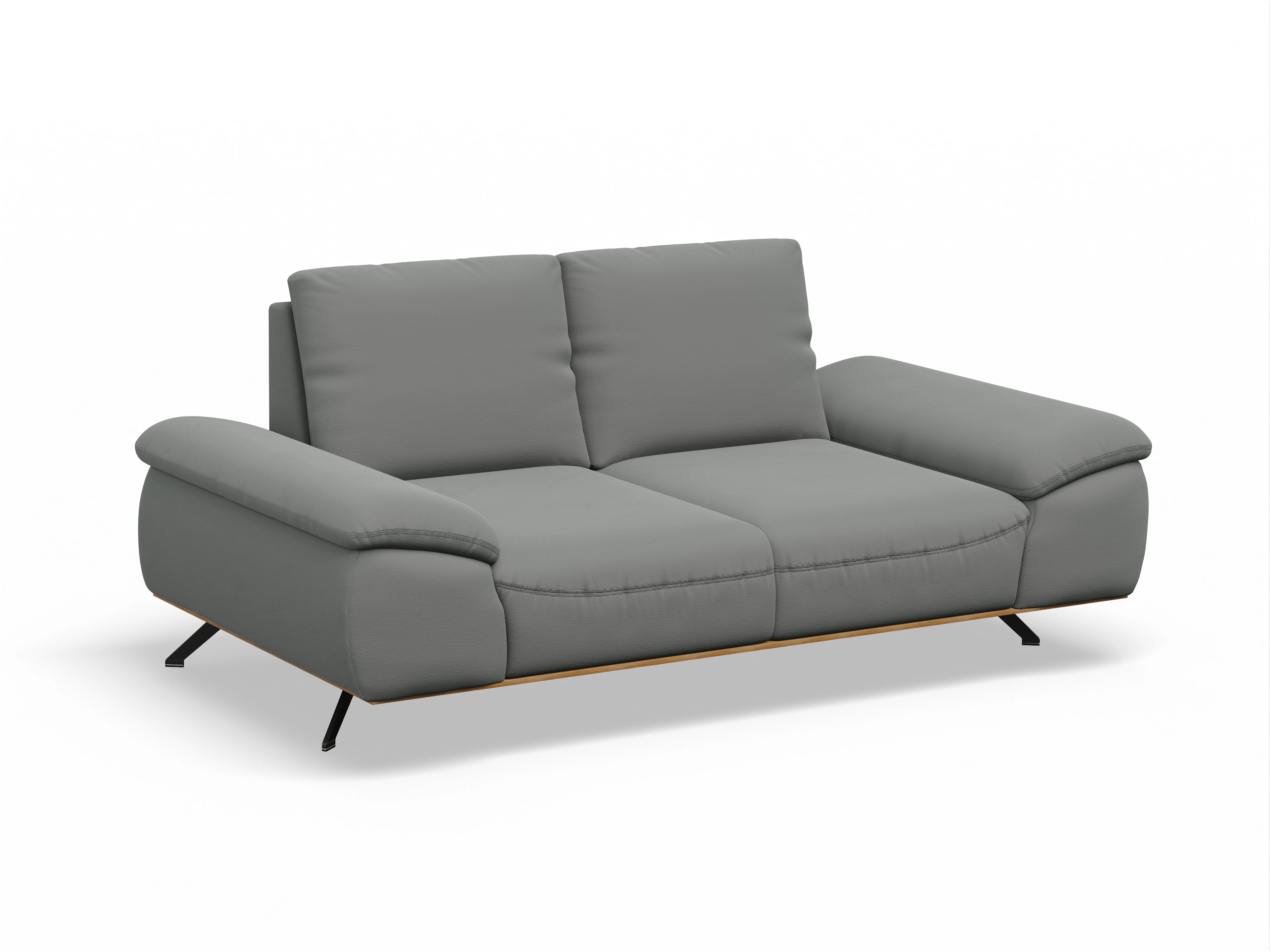 Ansicht des Produktes SC Family 1029 2,5-Sitzer Sofa in Stoff Grau