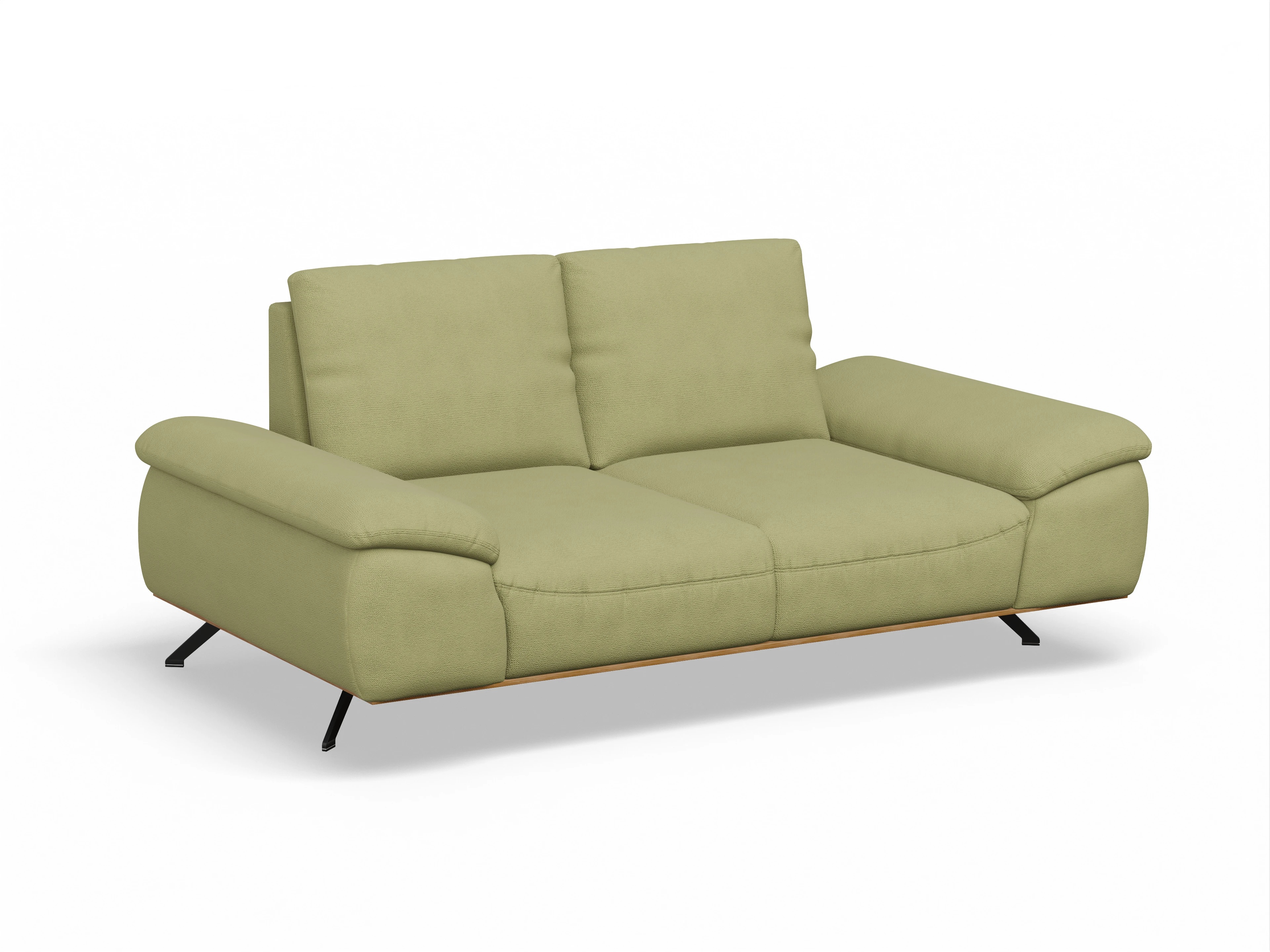 Ansicht des Produktes SC Family 1029 2,5-Sitzer Sofa in Stoff Grün