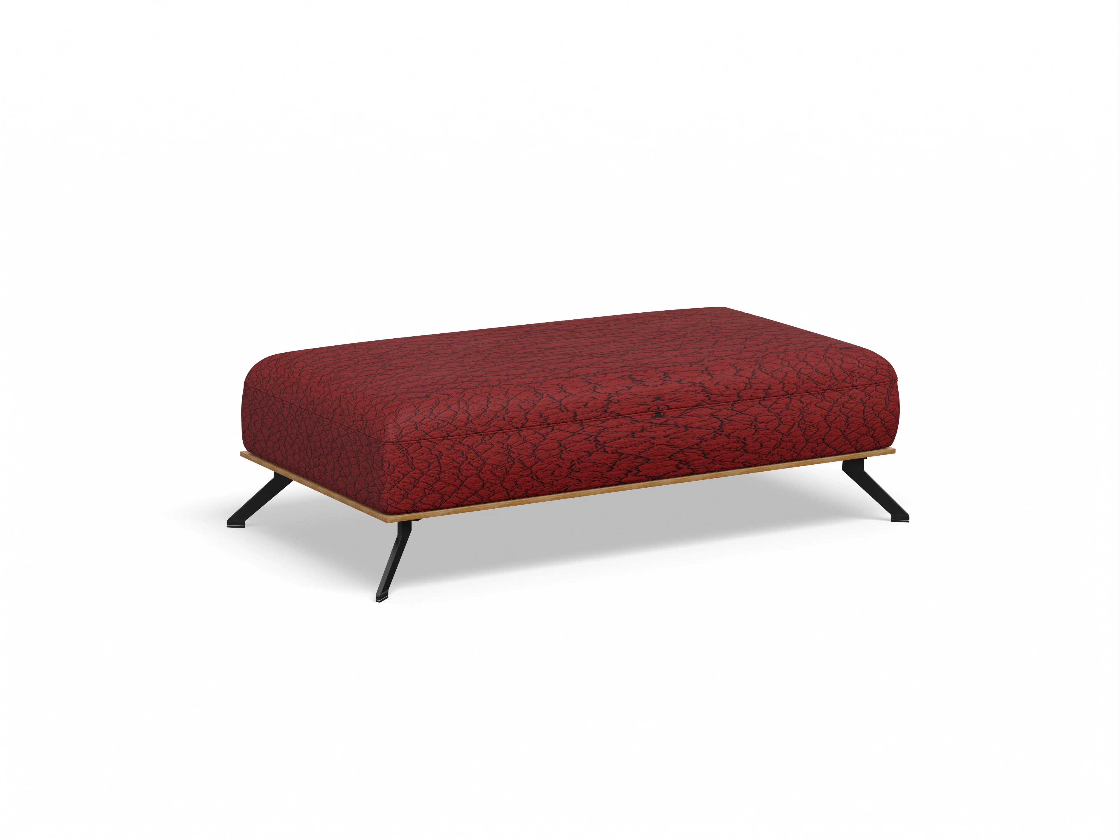 Sitz Concept Family 1029 Hockerbank Ansicht des Produktes SC Family 1029 in Stoff Rot