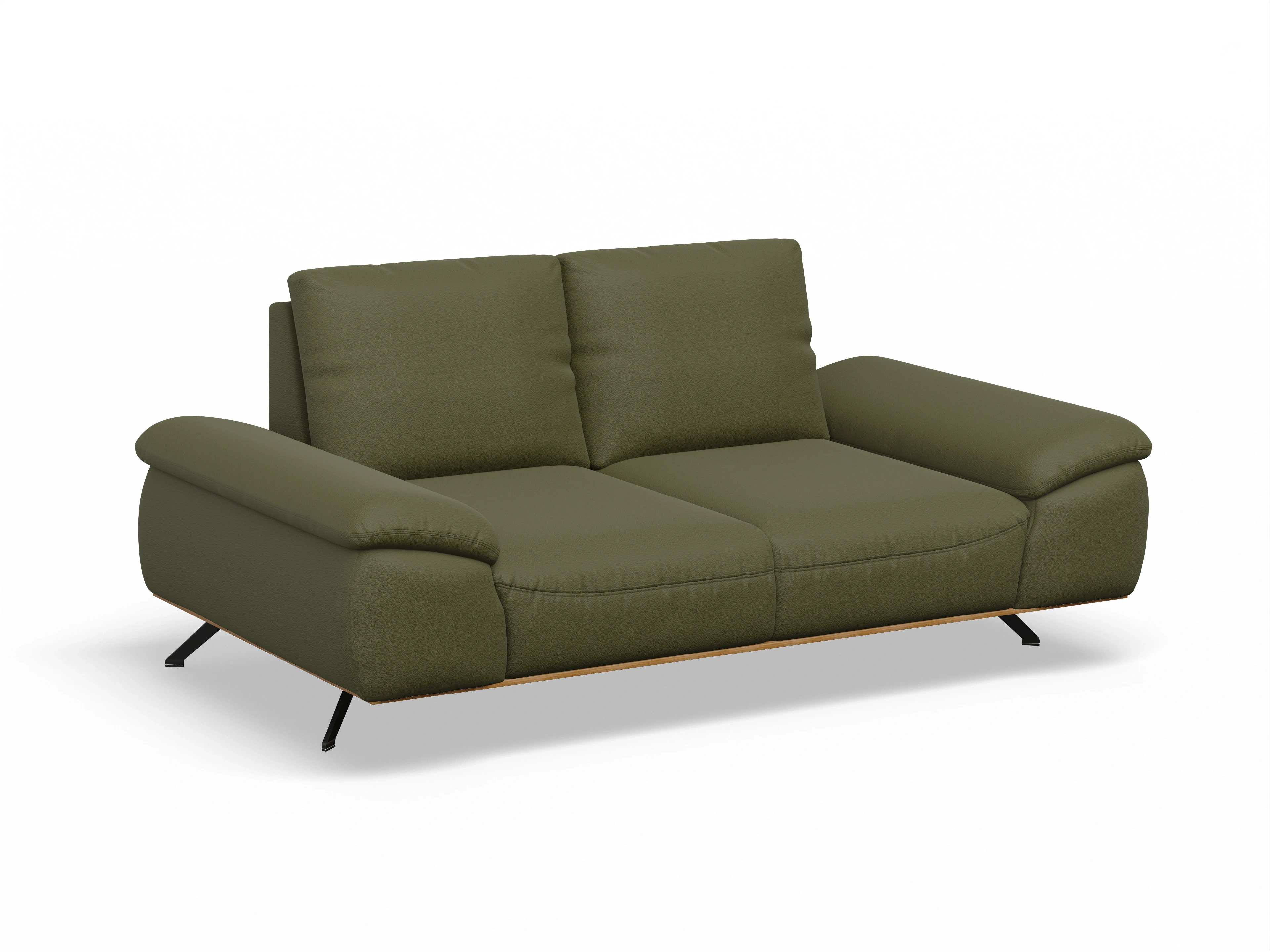 Ansicht des Produktes SC Family 1029 2,5-Sitzer Sofa in Stoff Grün