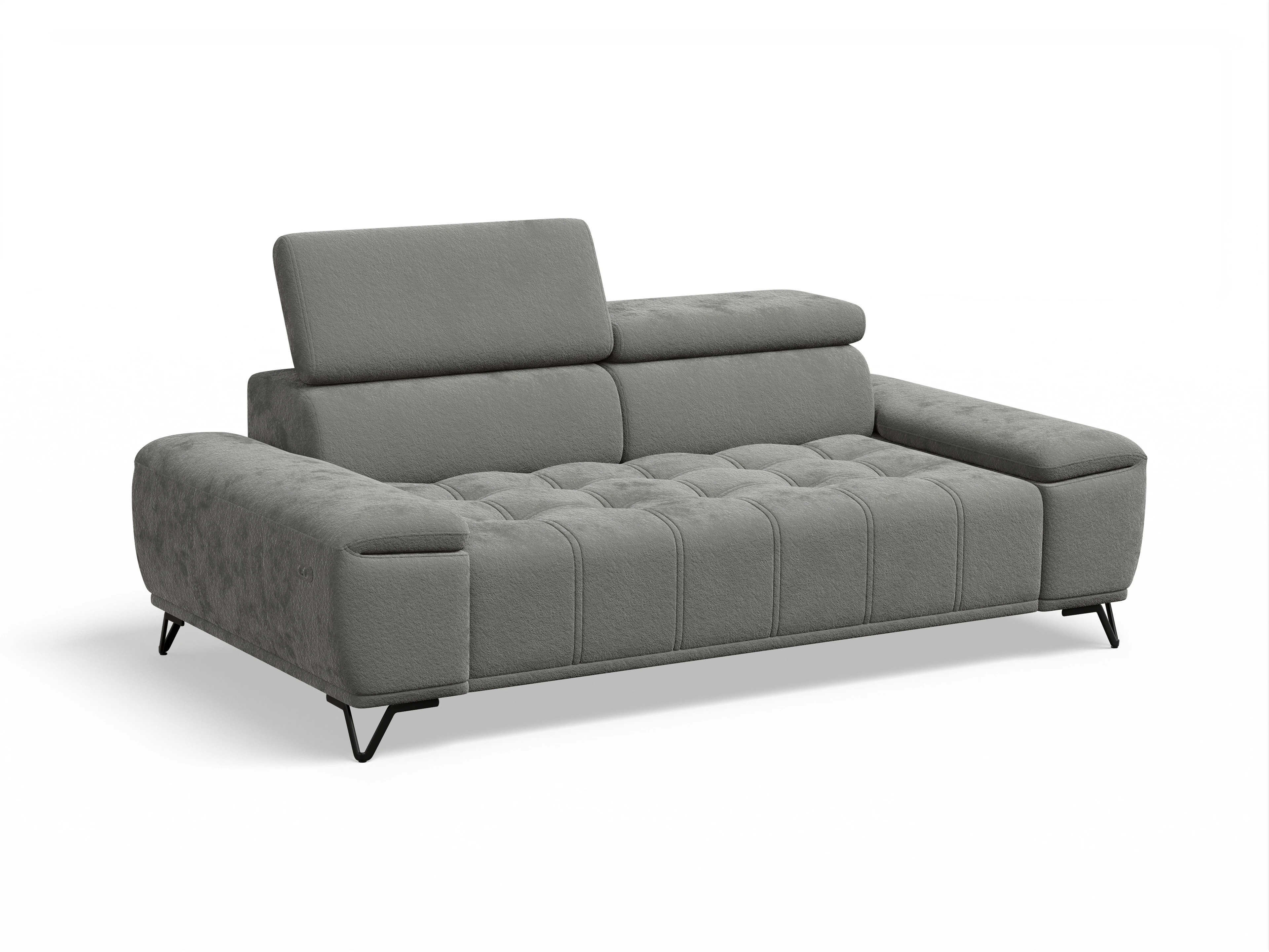 Ansicht des Produktes Sevilla 3-Sitzer Sofa in Stoff Braun