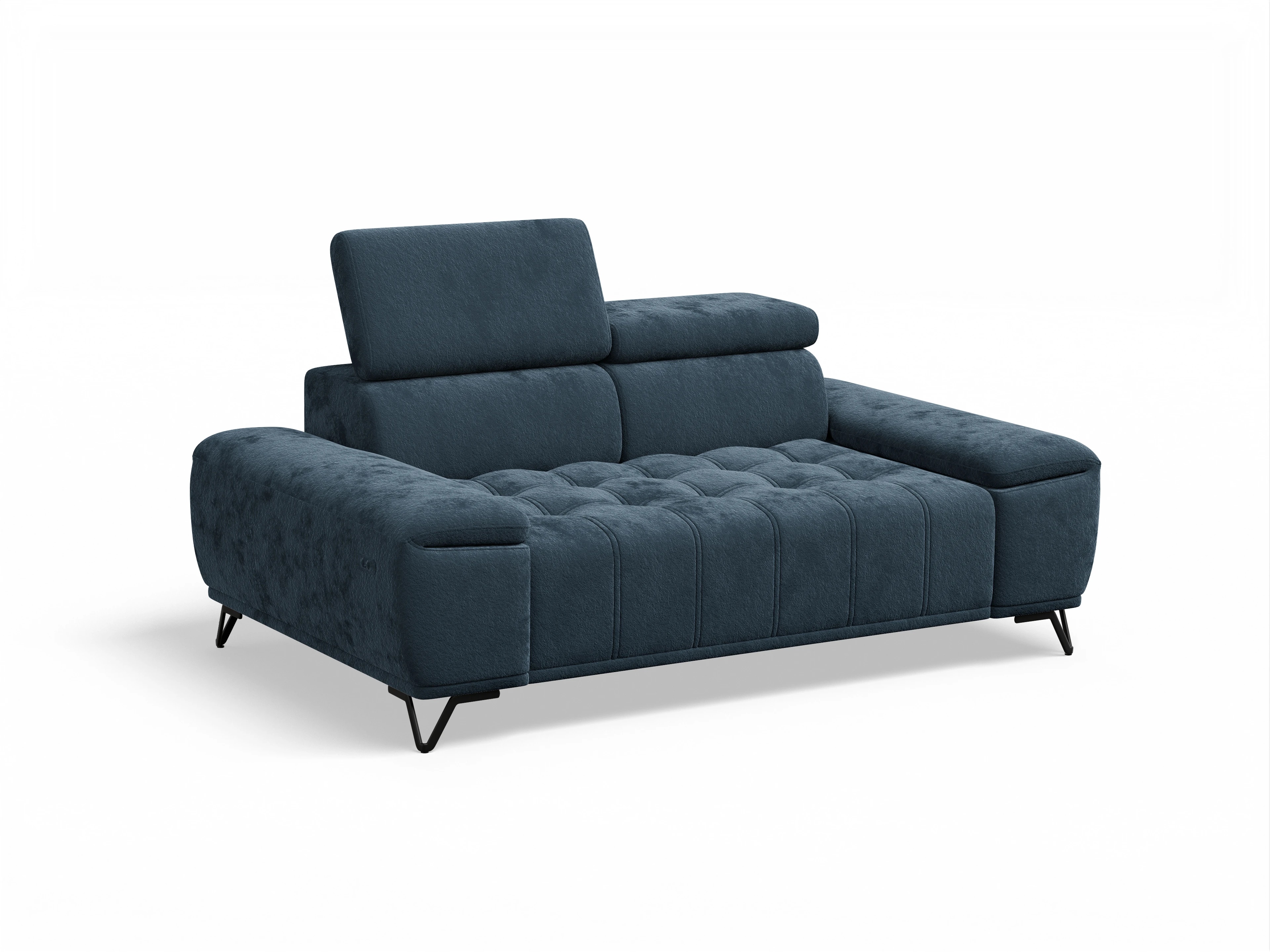 Ansicht des Produktes Sevilla 2-Sitzer Sofa in Stoff Blau