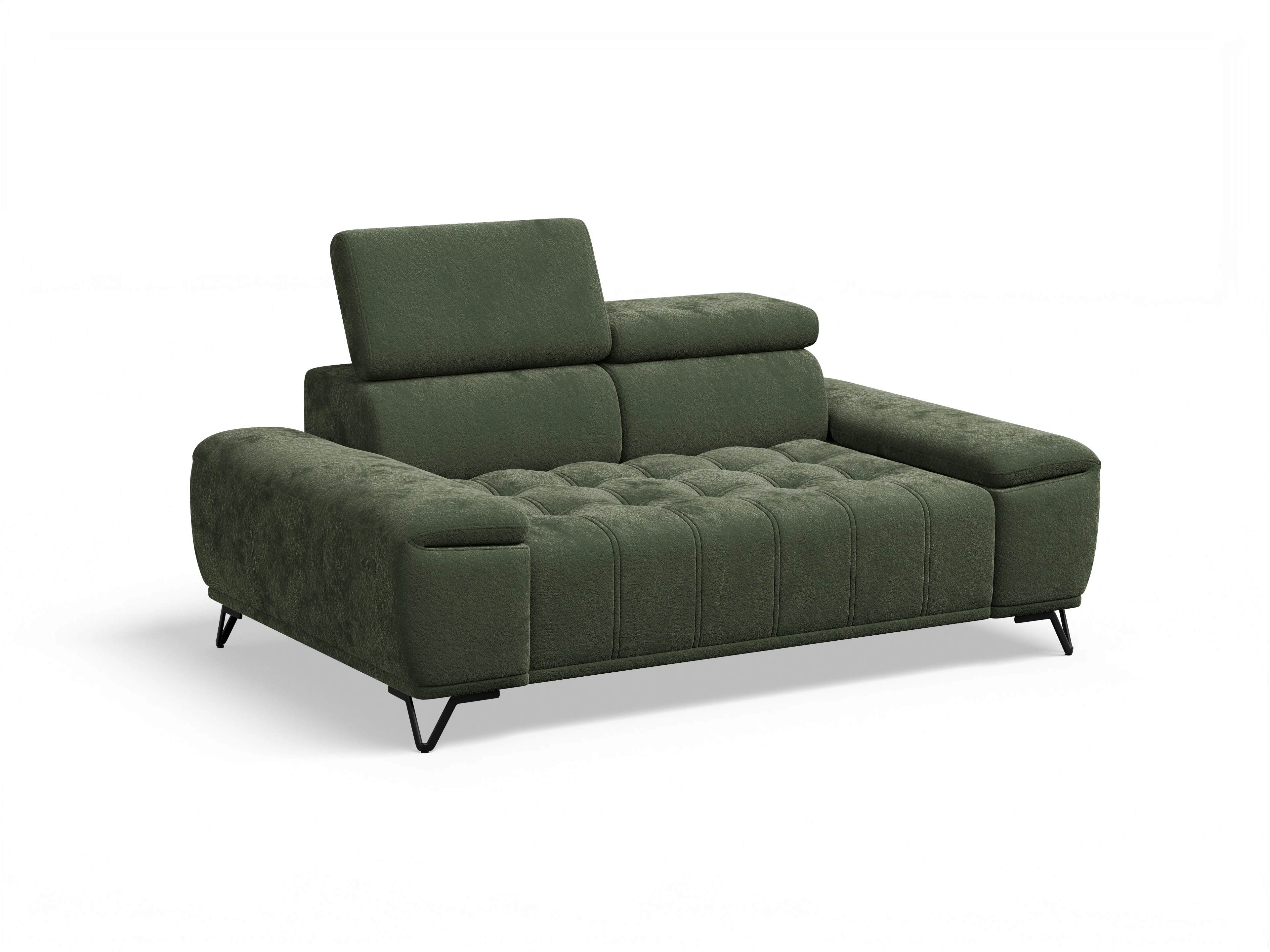 Ansicht des Produktes Sevilla 2-Sitzer Sofa in Stoff Grün