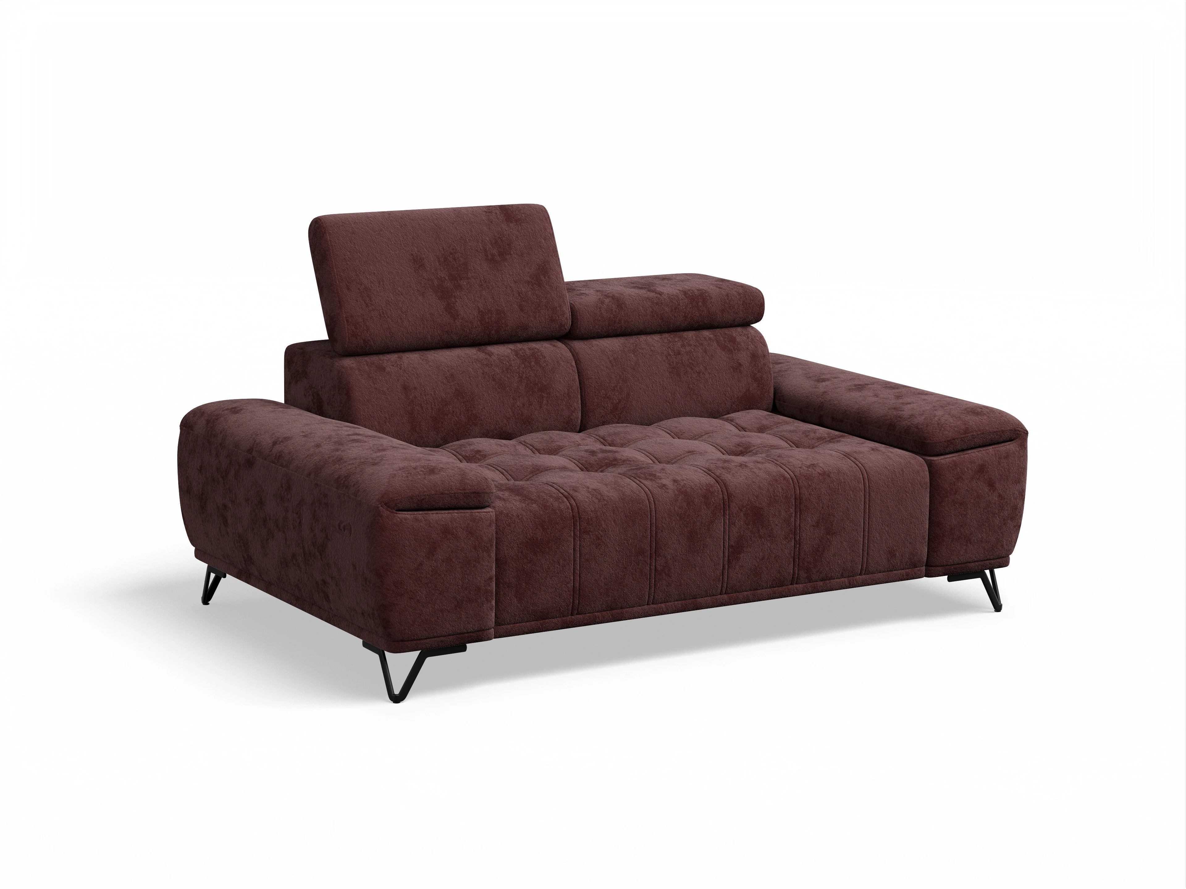 Ansicht des Produktes Sevilla 2-Sitzer Sofa in Stoff Rot