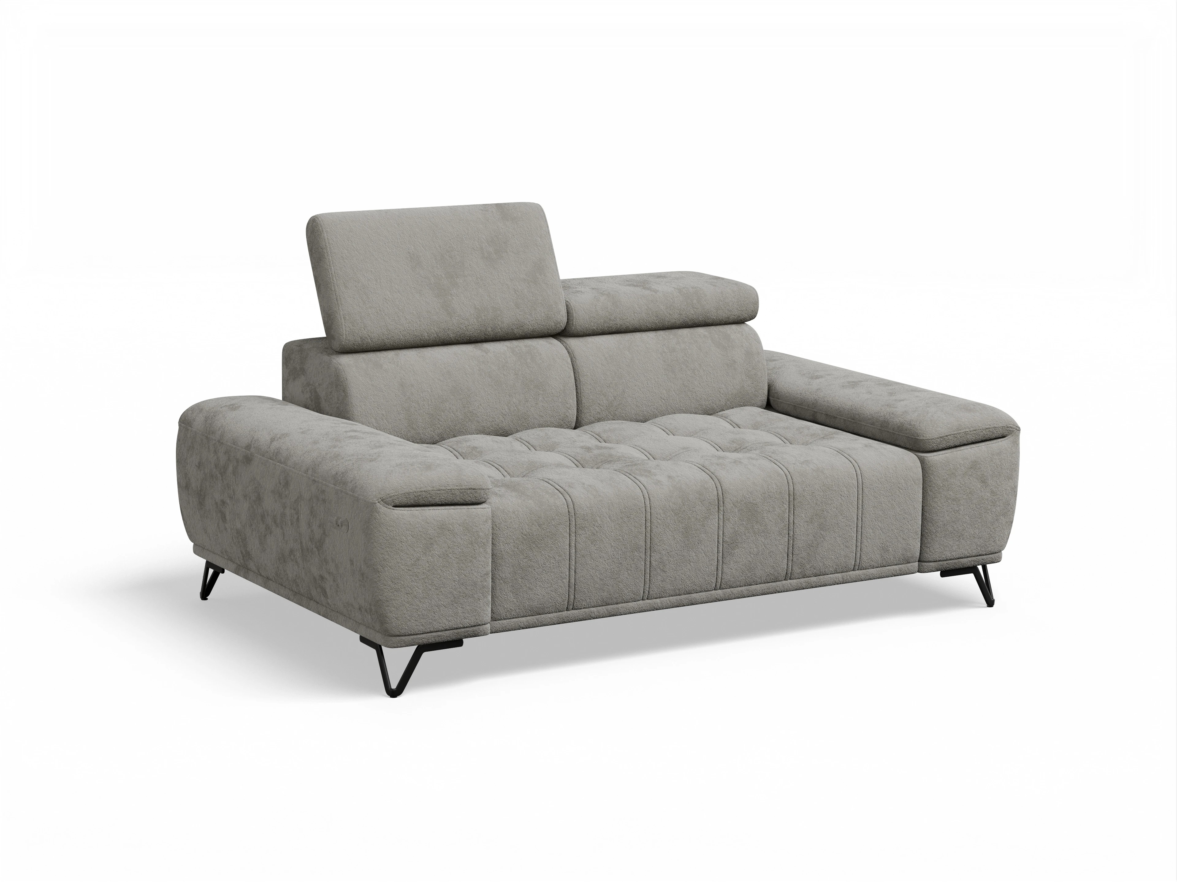 Ansicht des Produktes Sevilla 2-Sitzer Sofa in Stoff Braun
