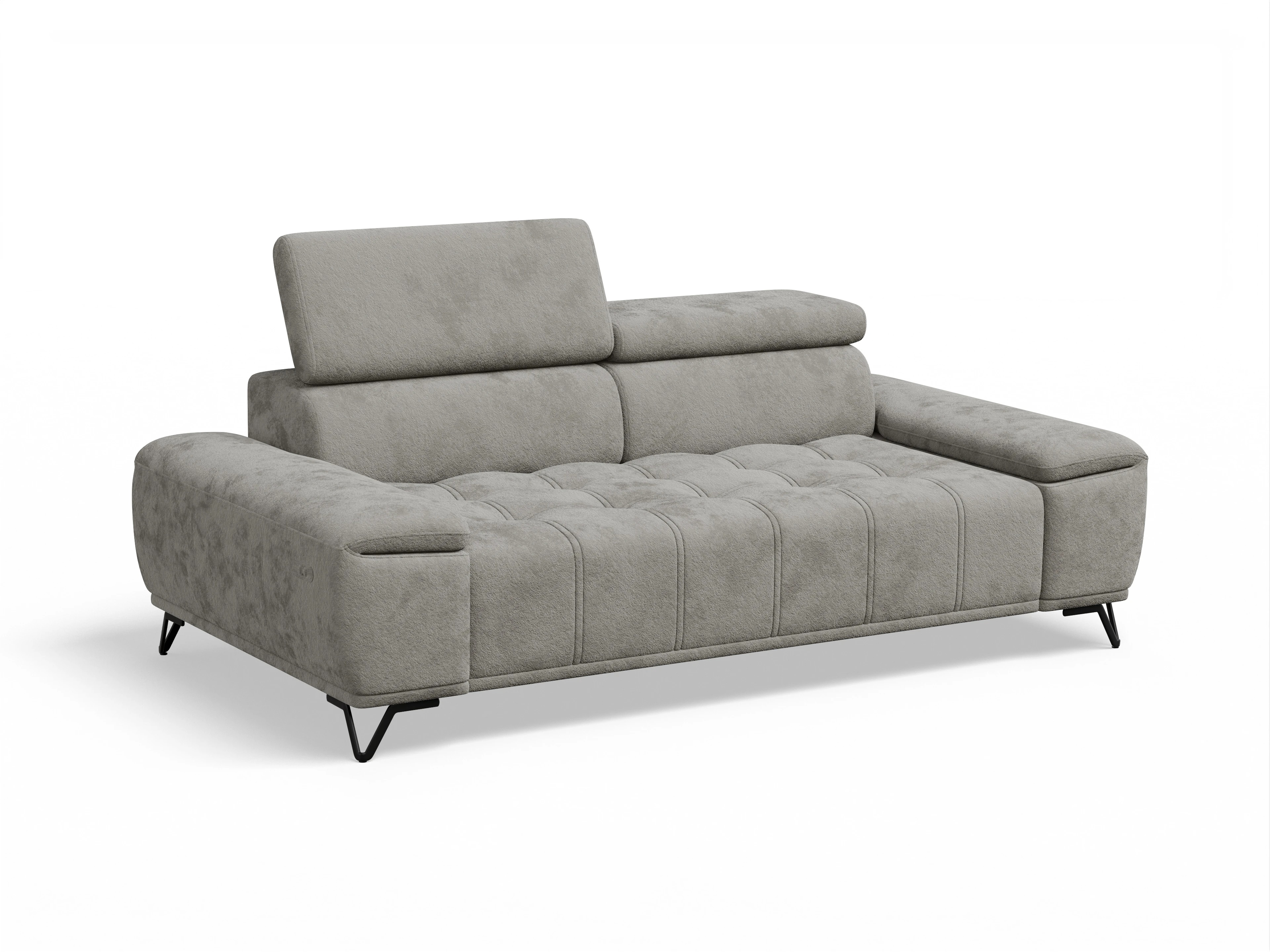 Ansicht des Produktes Sevilla 3-Sitzer Sofa in Stoff Braun