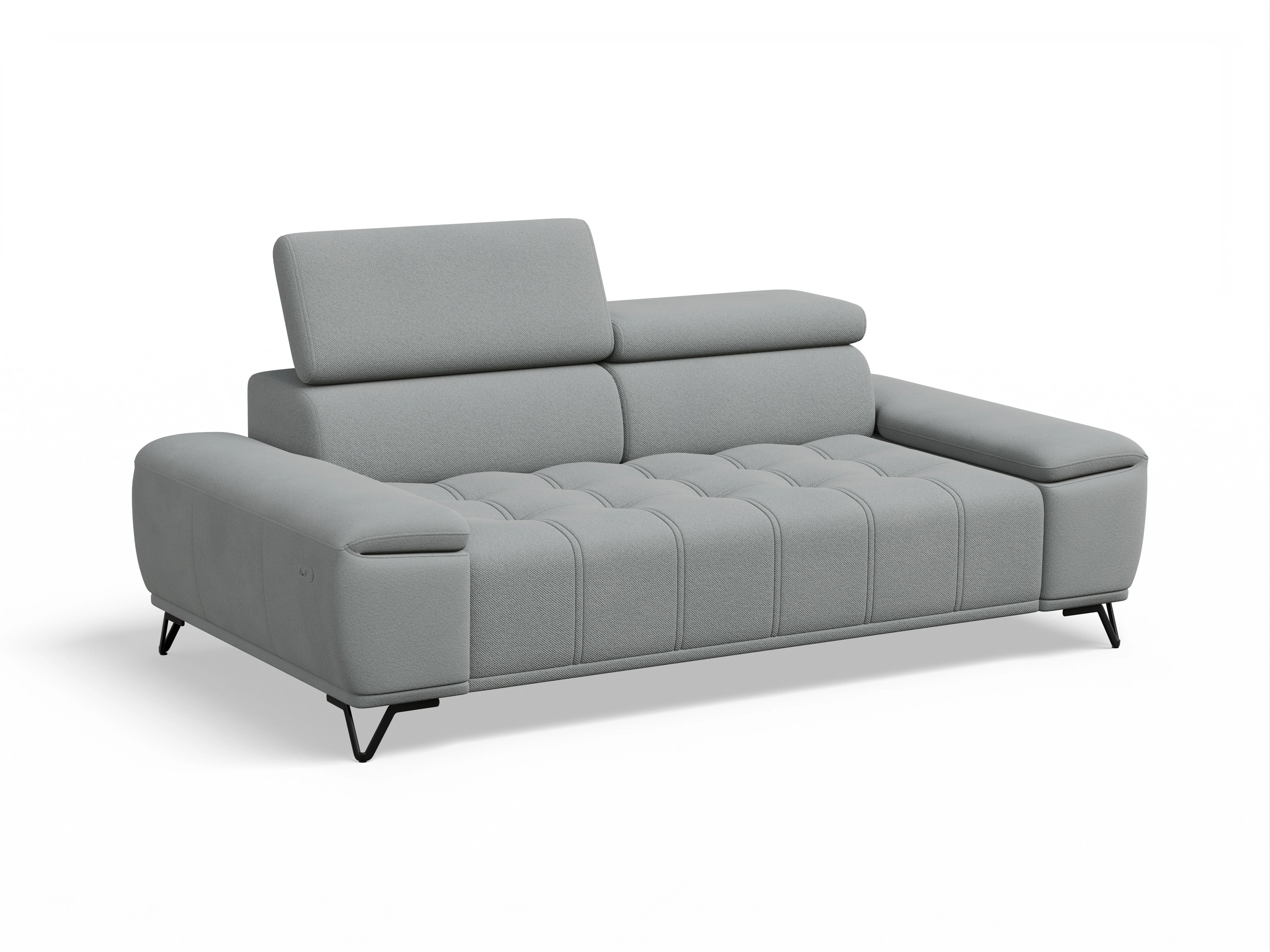 Ansicht des Produktes Sevilla 3-Sitzer Sofa in Stoff Blau