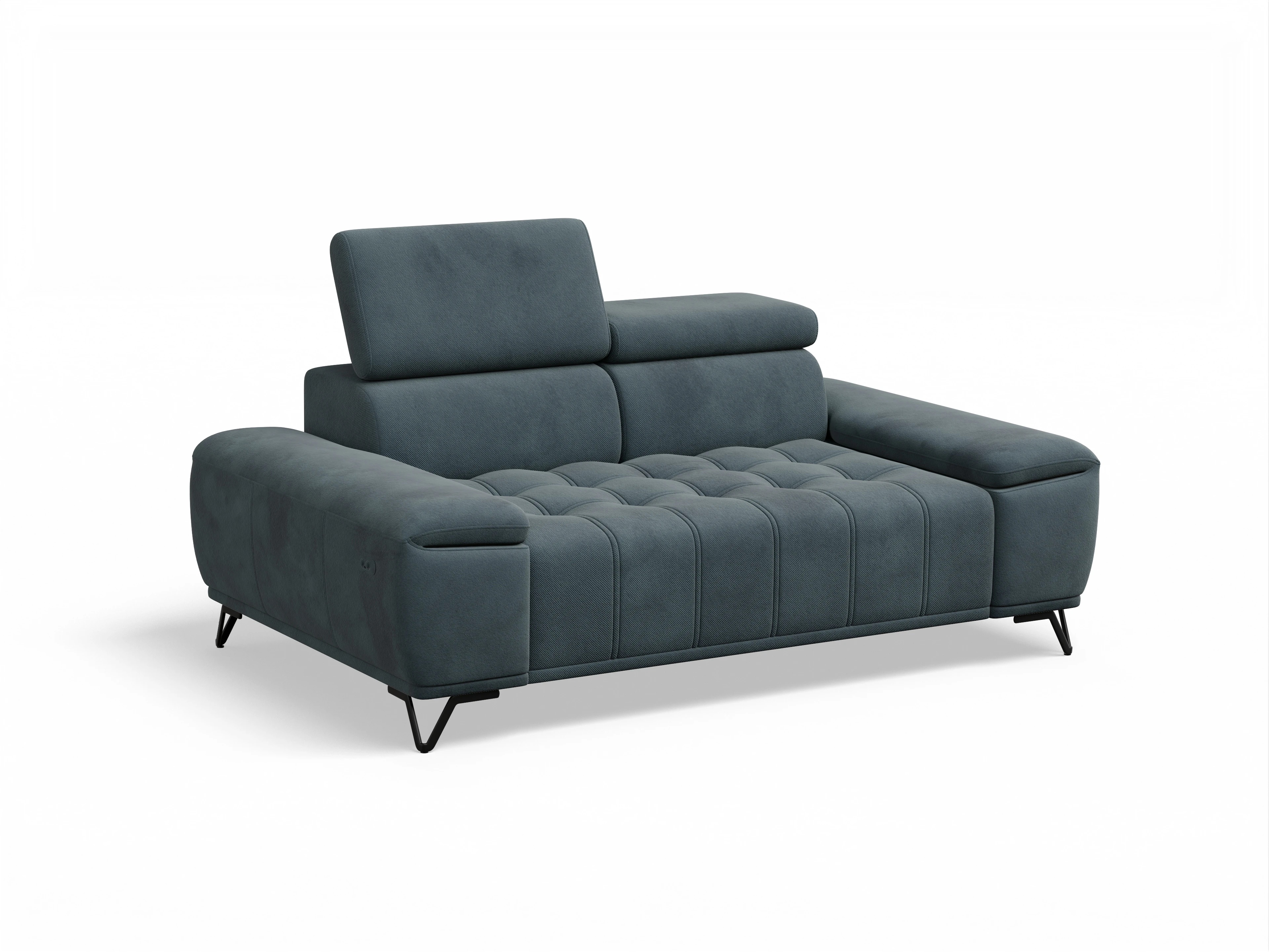 Ansicht des Produktes Sevilla 2-Sitzer Sofa in Stoff Blau