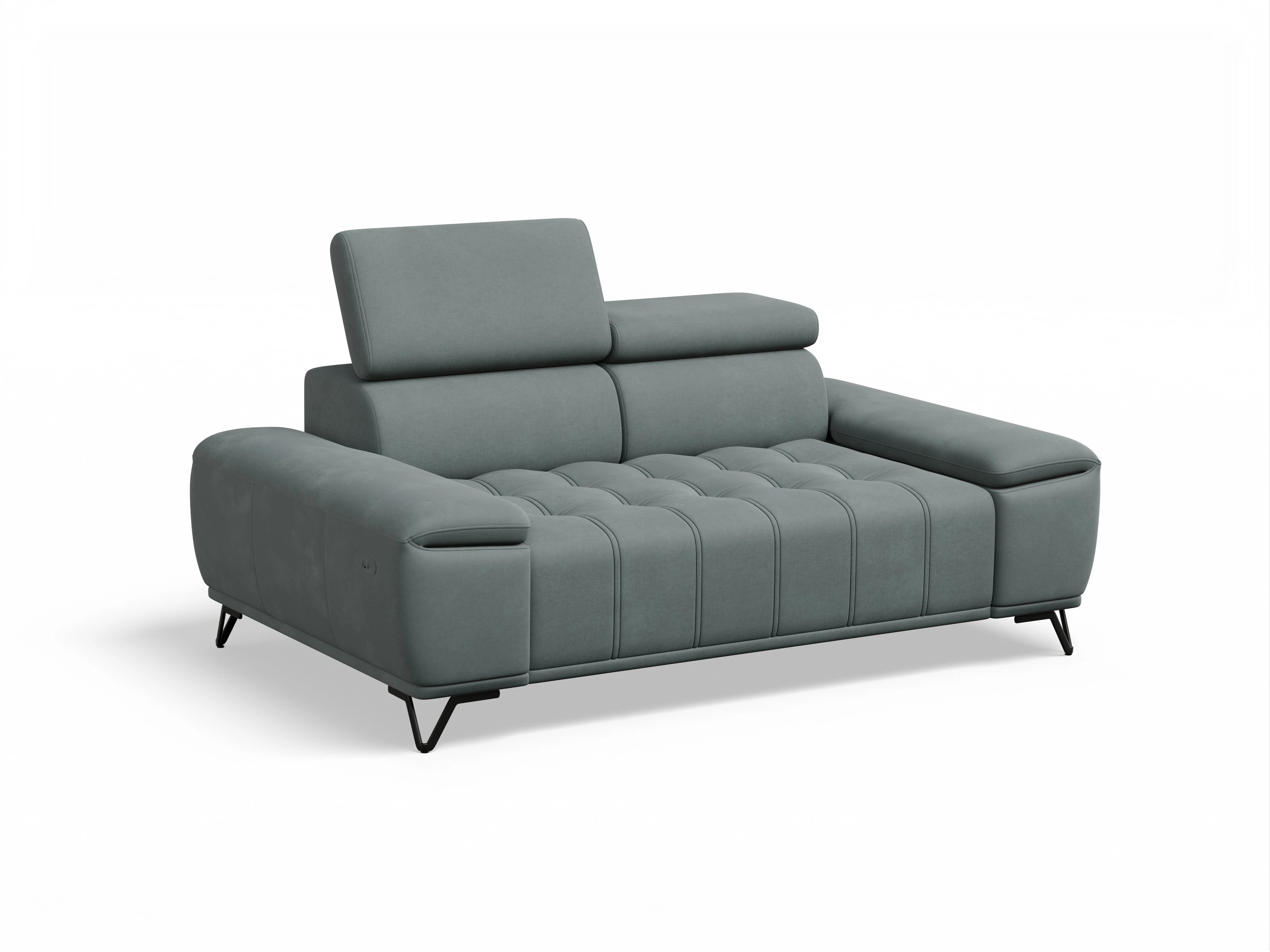 Ansicht des Produktes Sevilla 2-Sitzer Sofa in Stoff Grün