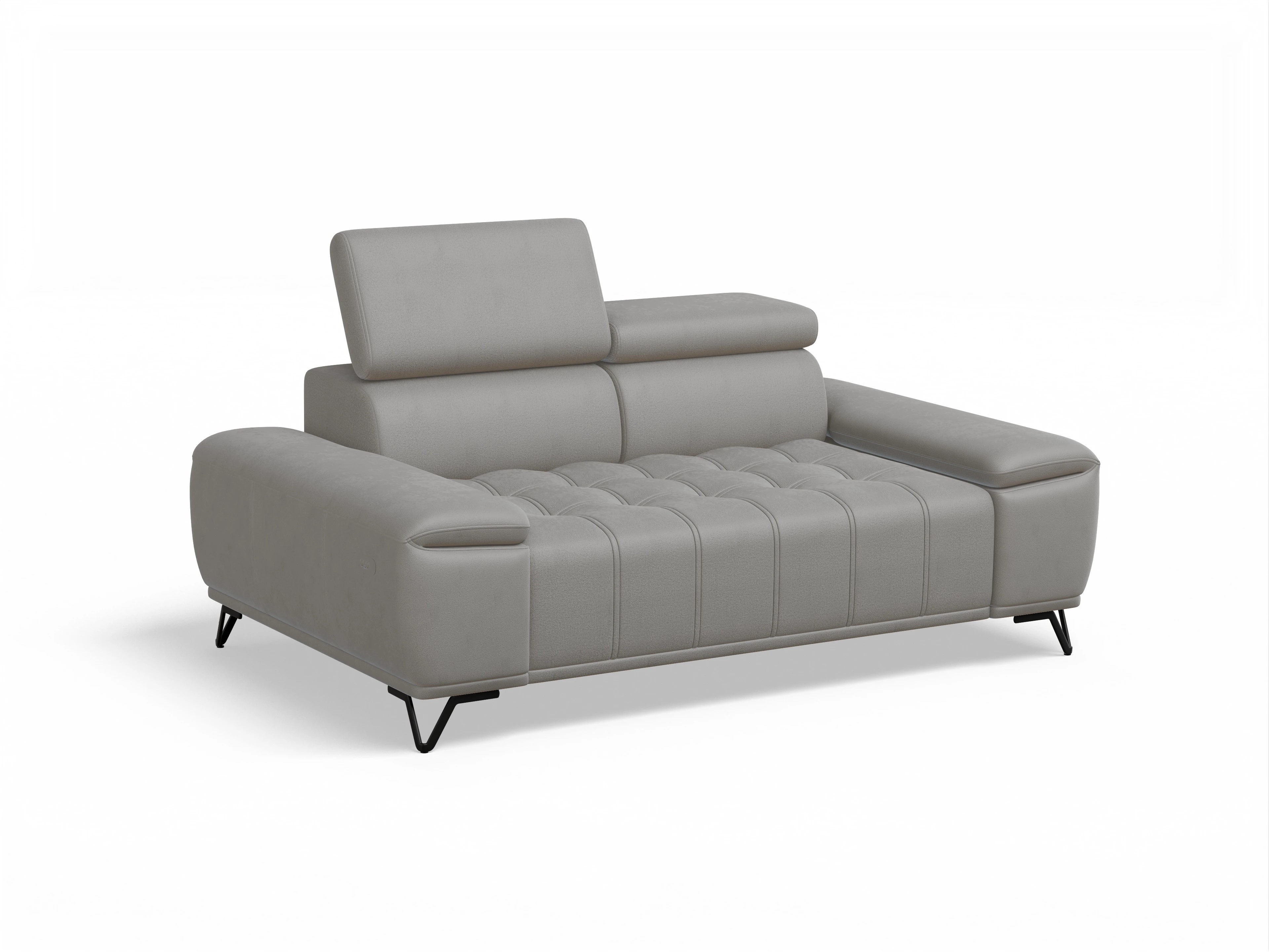 Ansicht des Produktes Sevilla 2-Sitzer Sofa in Stoff Braun