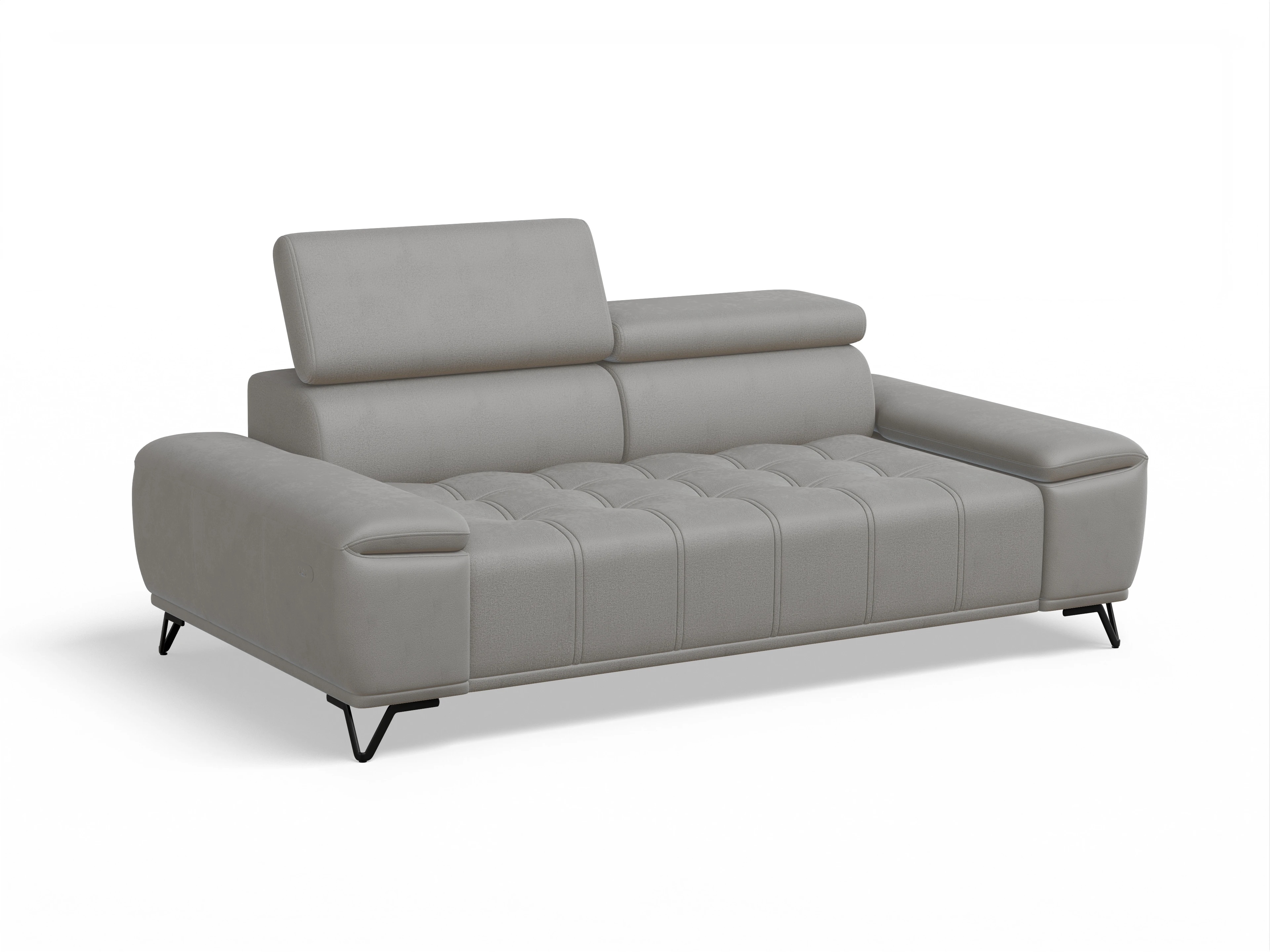 Ansicht des Produktes Sevilla 3-Sitzer Sofa in Stoff Braun