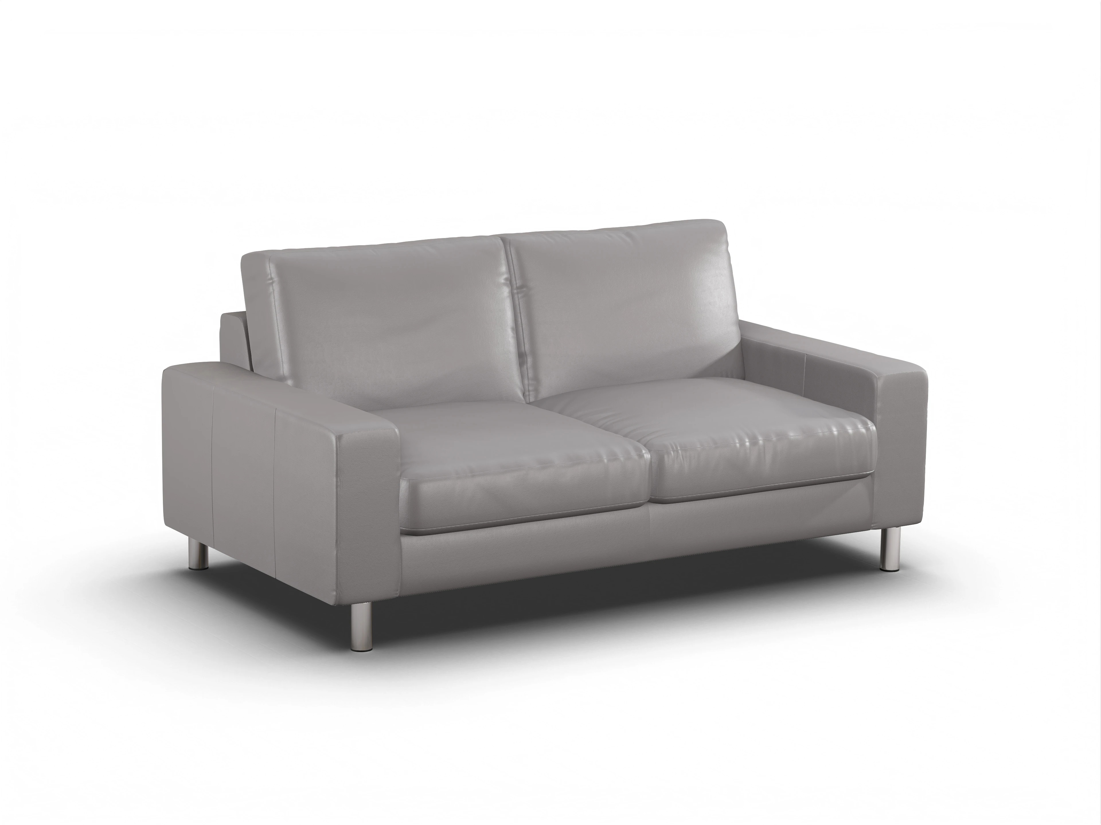 Ansicht des Produktes Campo 2.0 2-Sitzer Sofa in Leder Grau