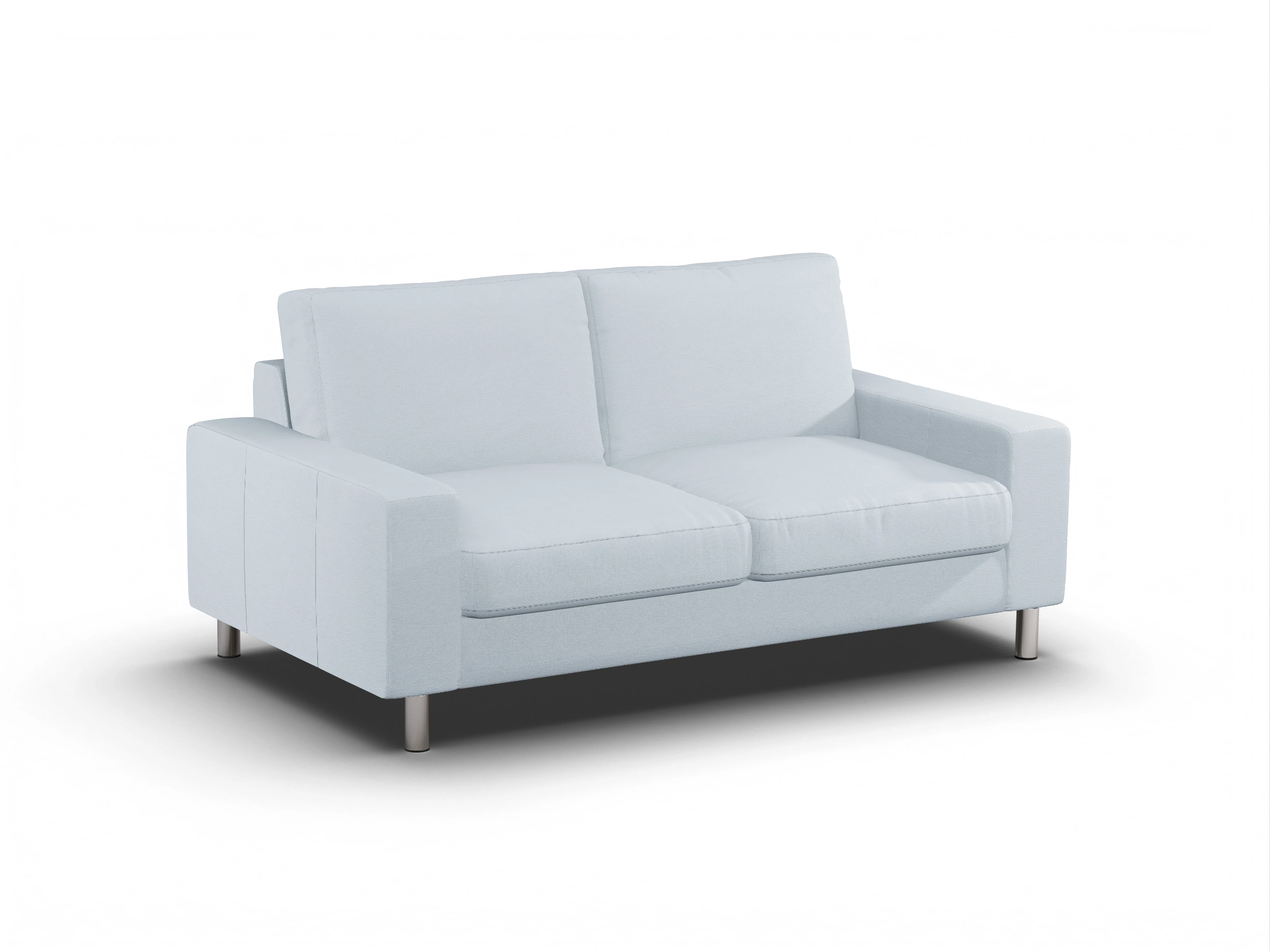 Ansicht des Produktes Campo 2.0 2-Sitzer Sofa in Stoff Blau