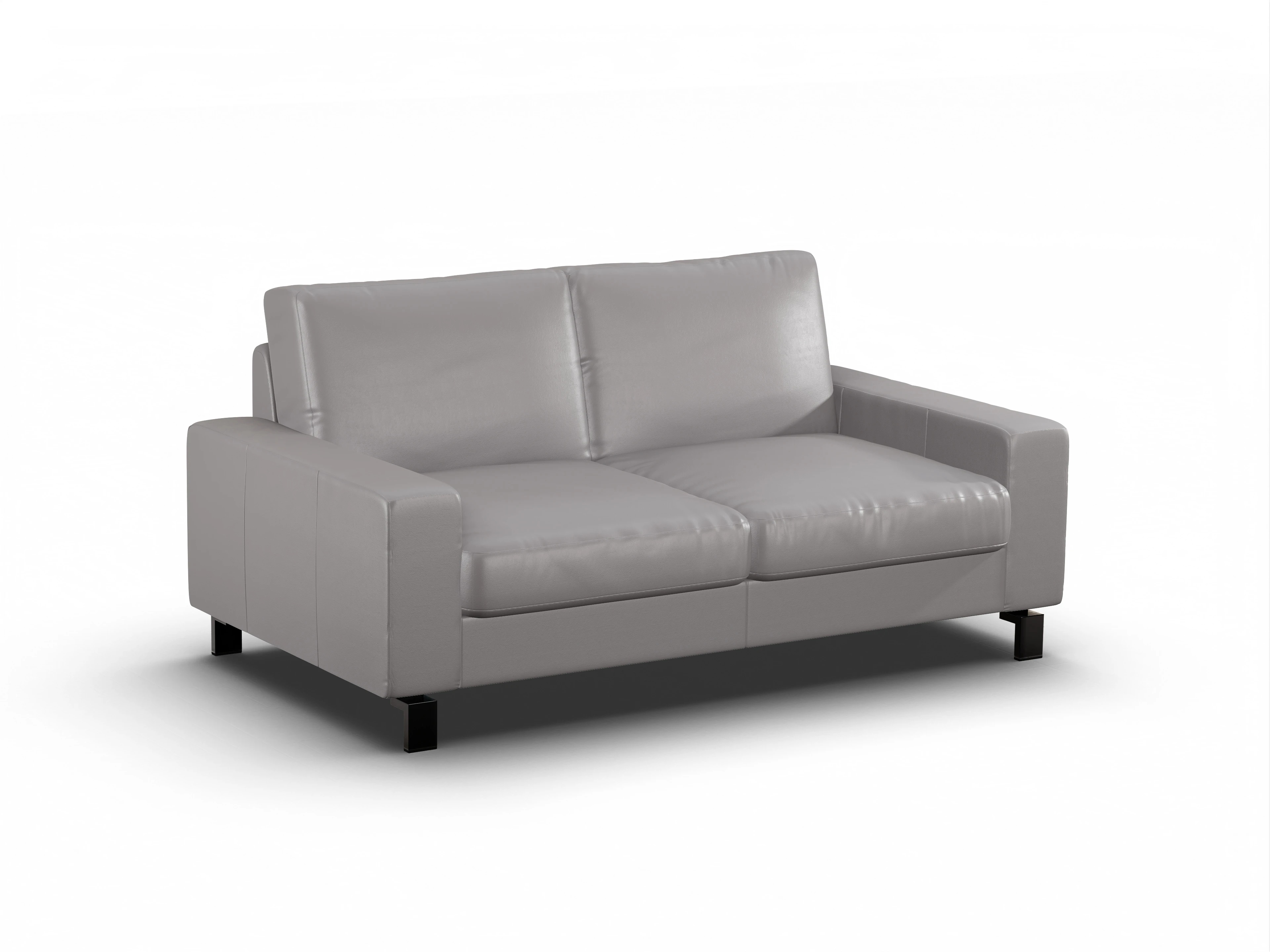Ansicht des Produktes Casco 2.0 2,5-Sitzer Sofa in Leder Grau