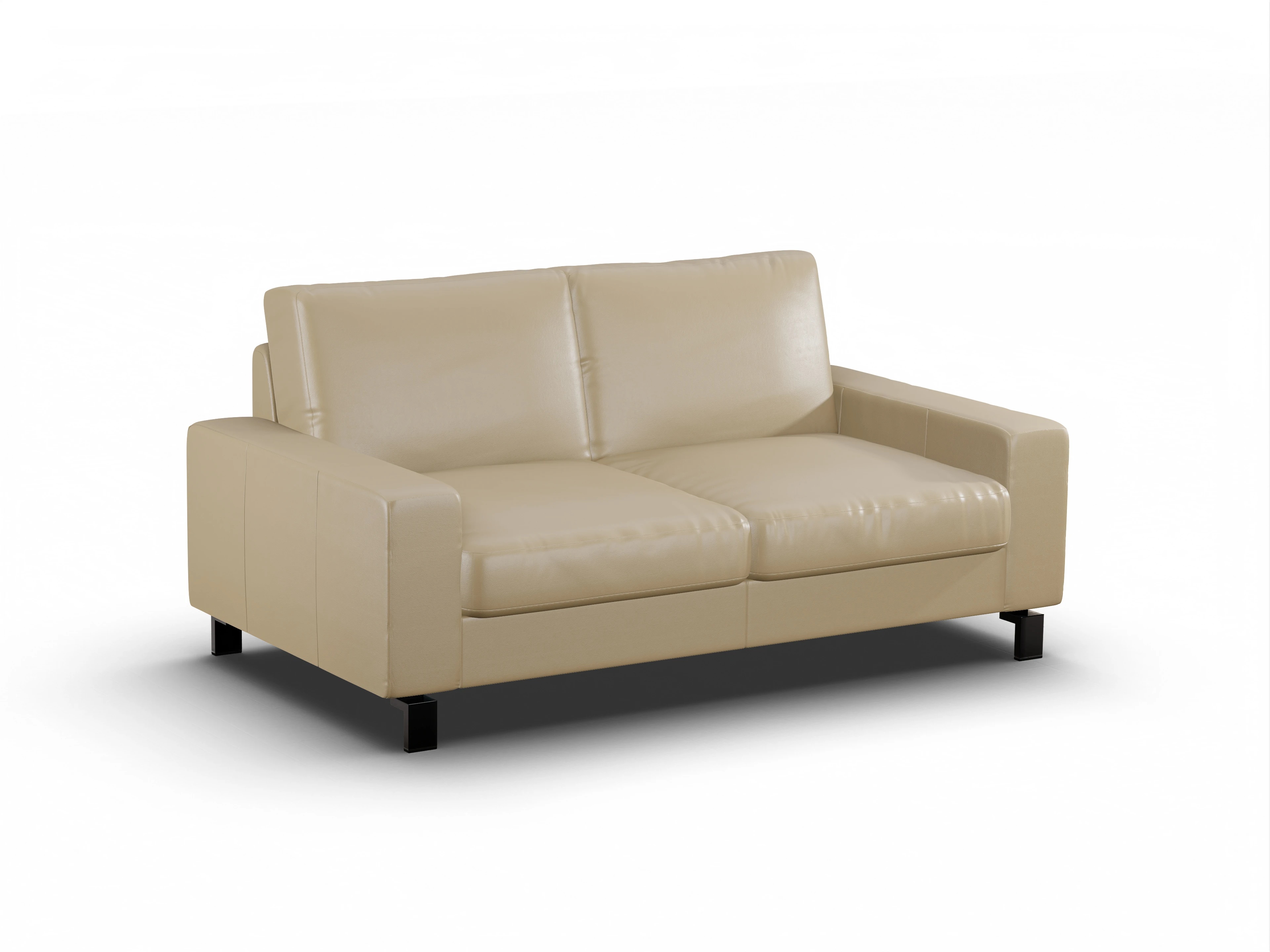 Ansicht des Produktes Casco 2.0 2,5-Sitzer Sofa in Leder Beige