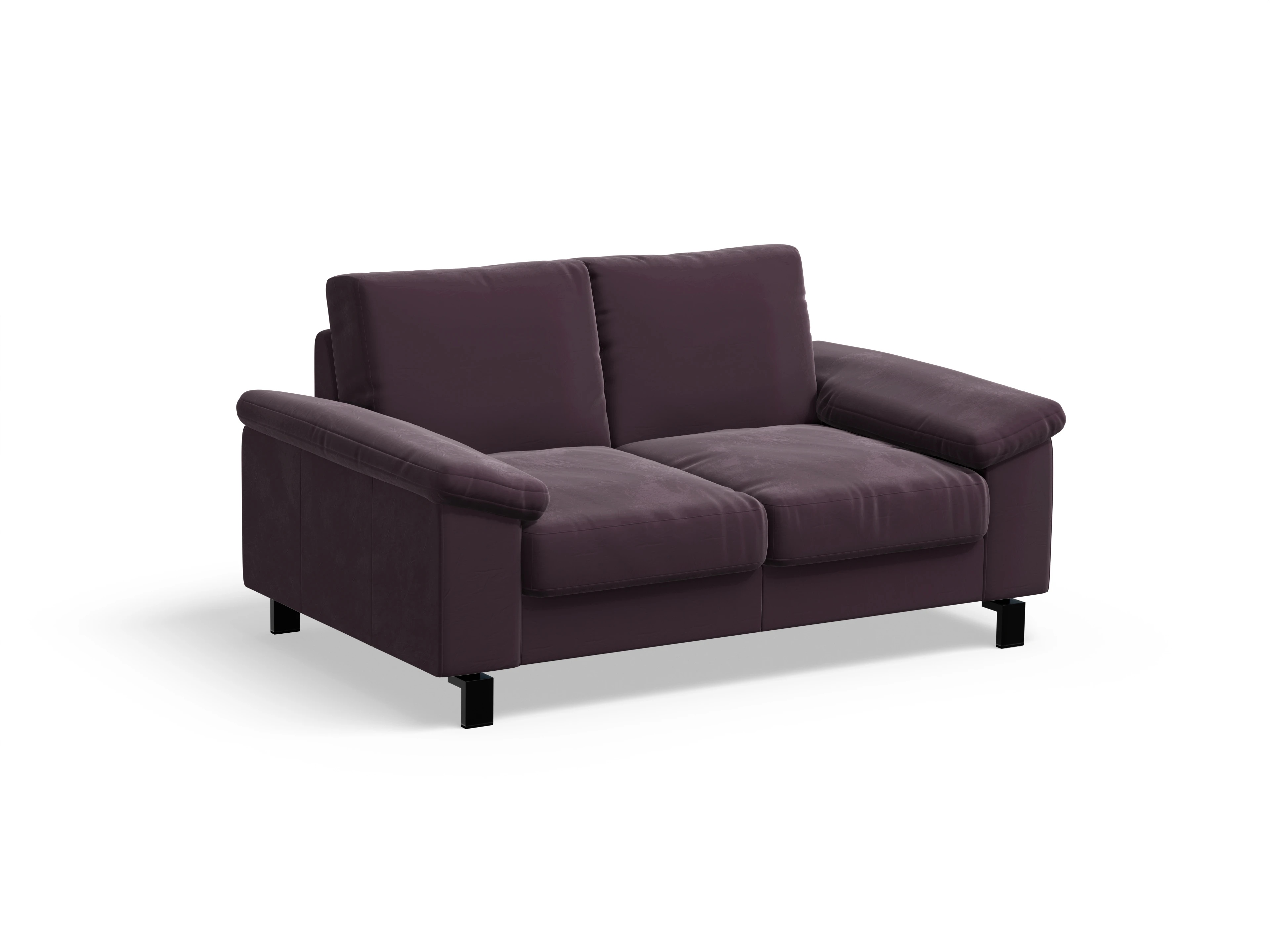 Casco 2-Sitzer Sofa Ansicht des Produktes Casco 2.0 2-Sitzer Sofa in Stoff Lila