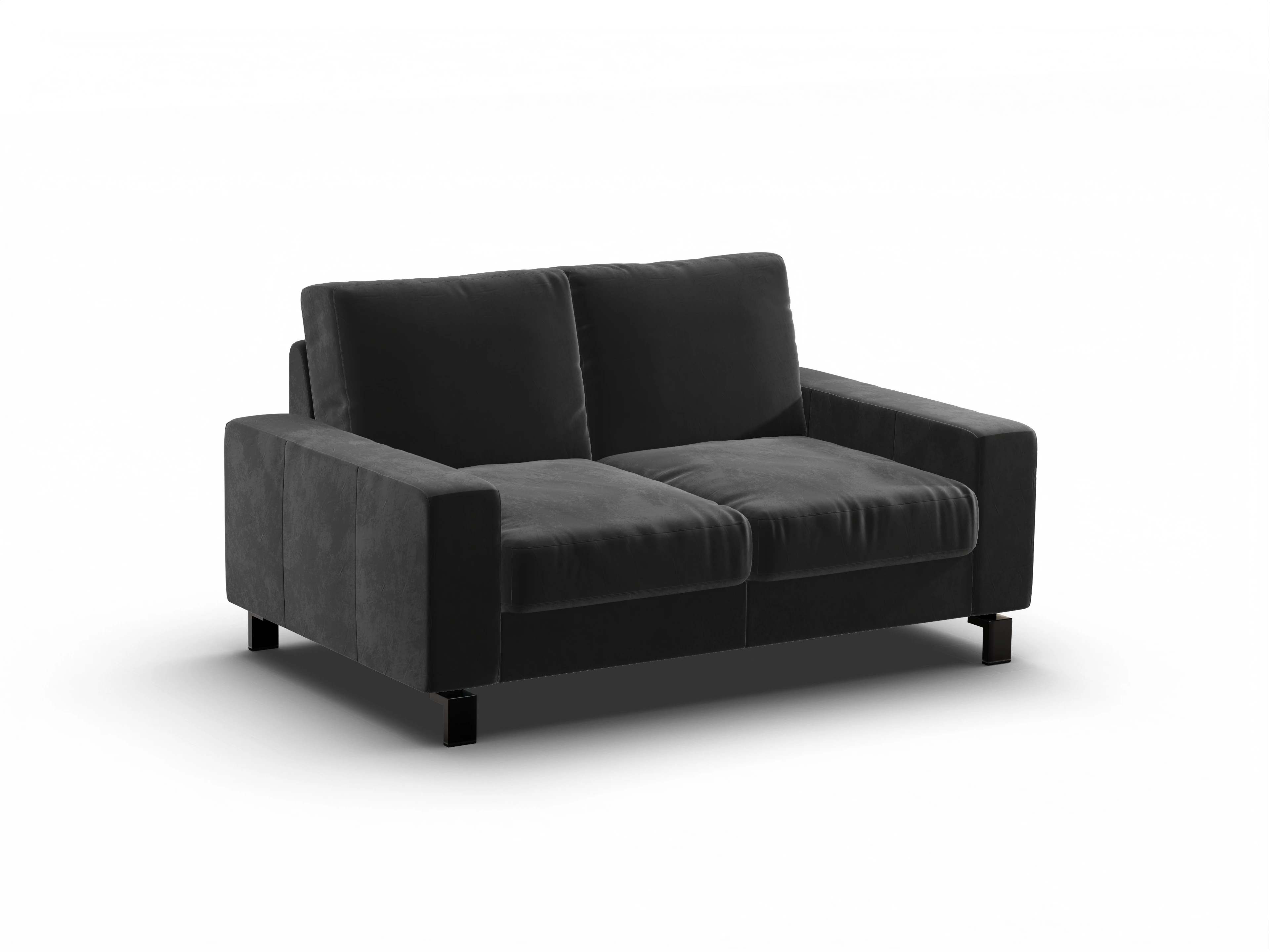 Ansicht des Produktes Casco 2.0 2-Sitzer Sofa in Stoff Schwarz
