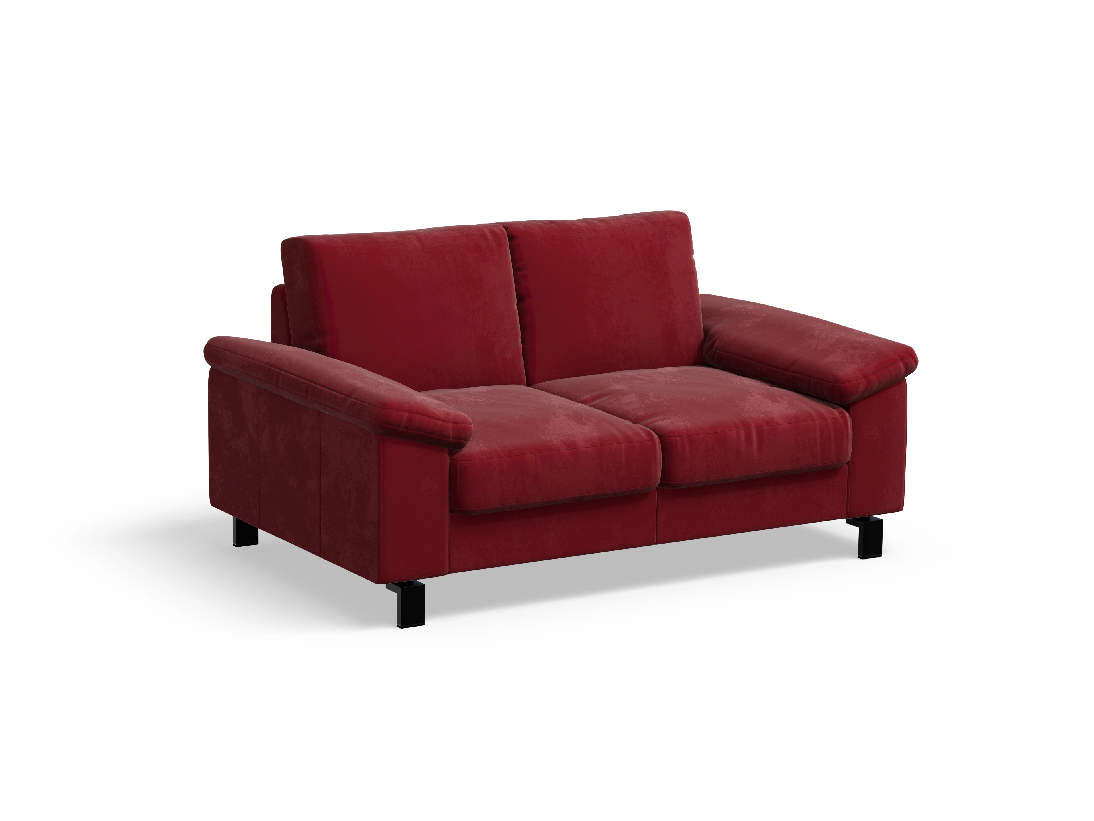Casco 2-Sitzer Sofa Ansicht des Produktes Casco 2.0 2-Sitzer Sofa in Stoff Rot