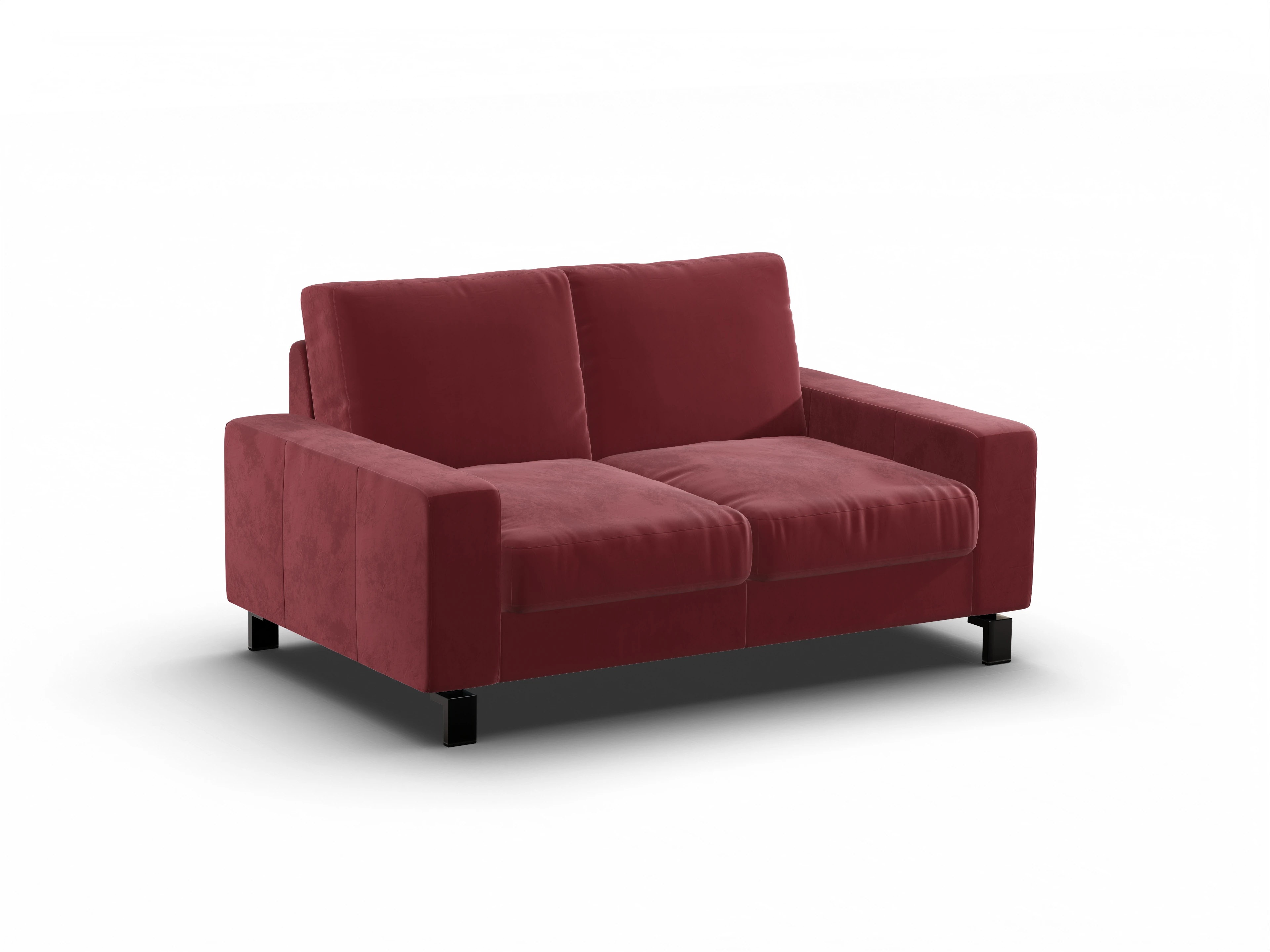 Ansicht des Produktes Casco 2.0 2-Sitzer Sofa in Stoff Rot